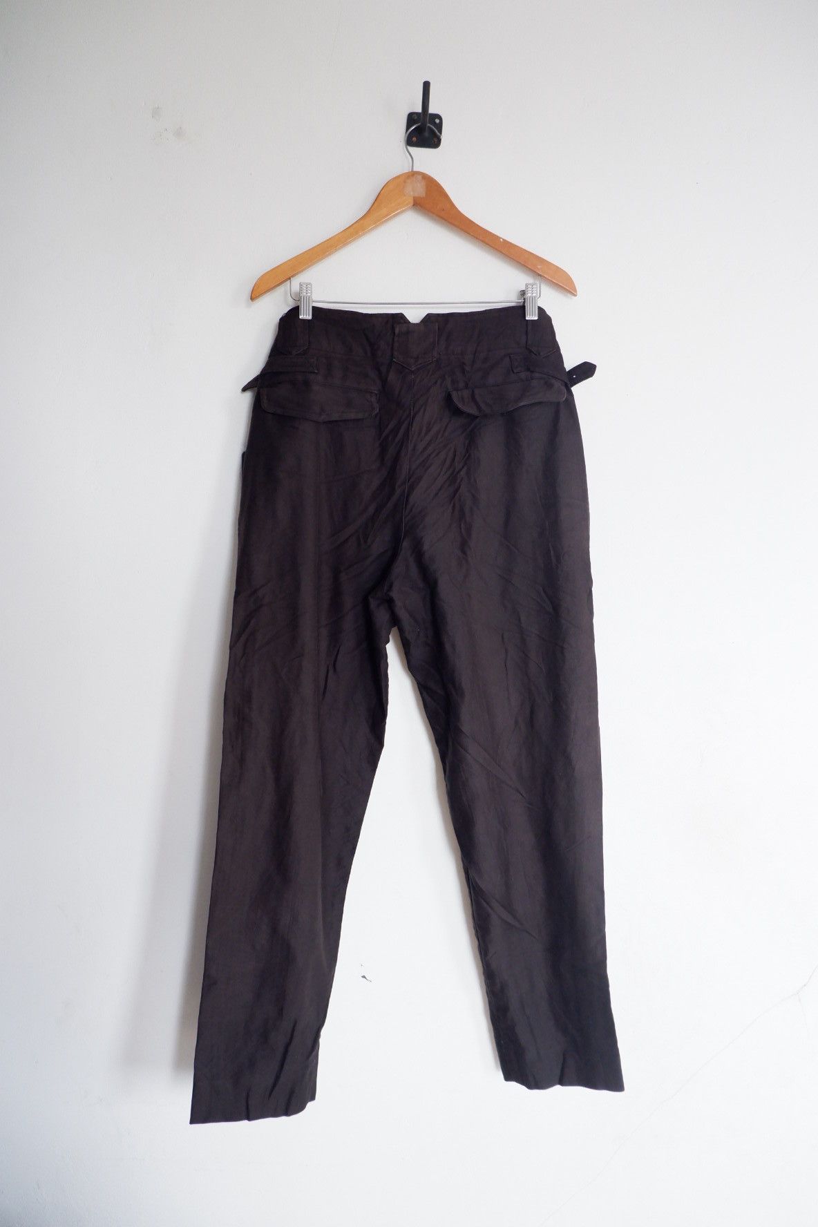 Issey Miyake Vintage 80s Issey Miyake Men Flight Pants Size US 32 / EU 48 - 2 Thumbnail