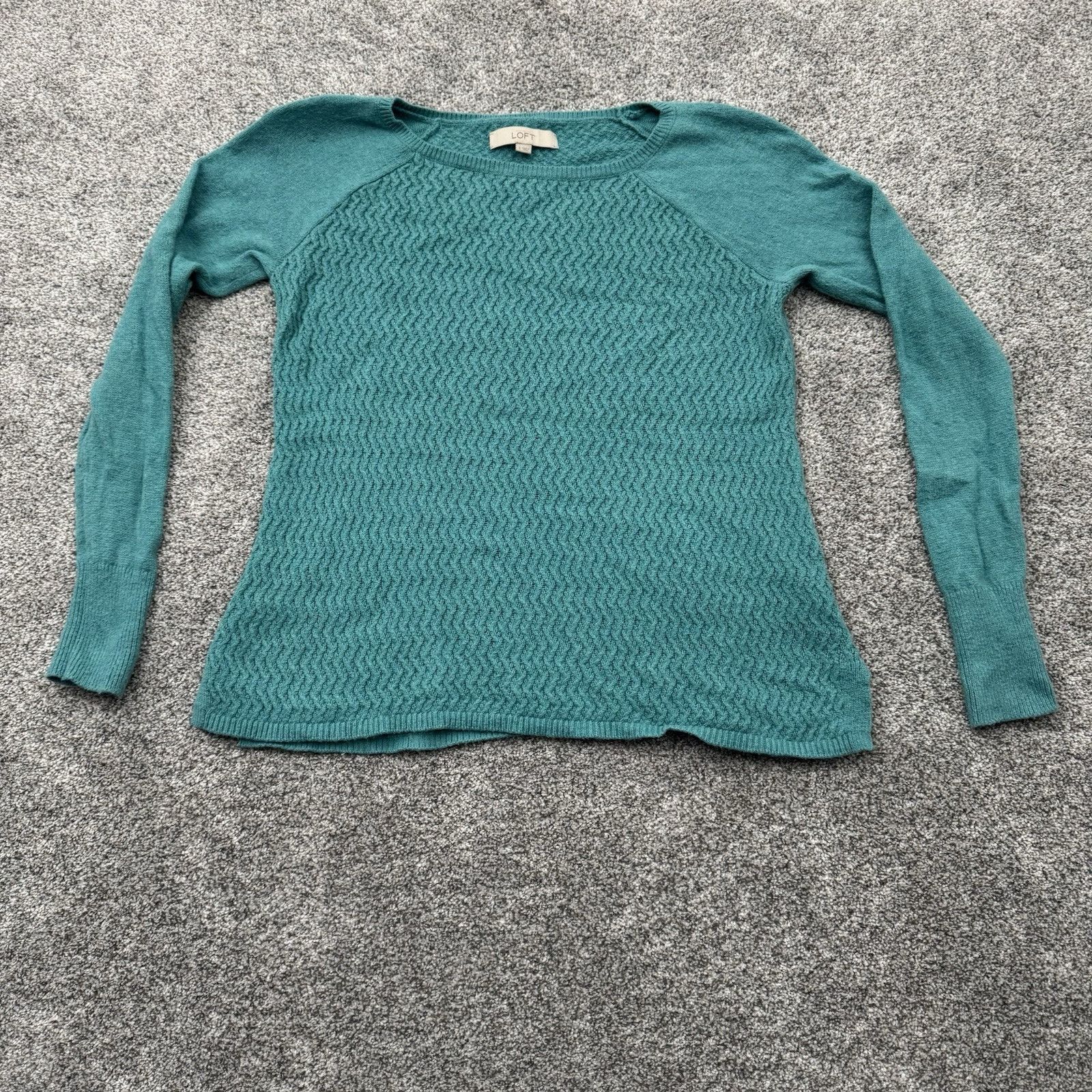 Other Ann Taylor Loft Sweater Womens S Boho Cottagecore Wool Blend Size S / US 4 / IT 40 - 1 Thumbnail
