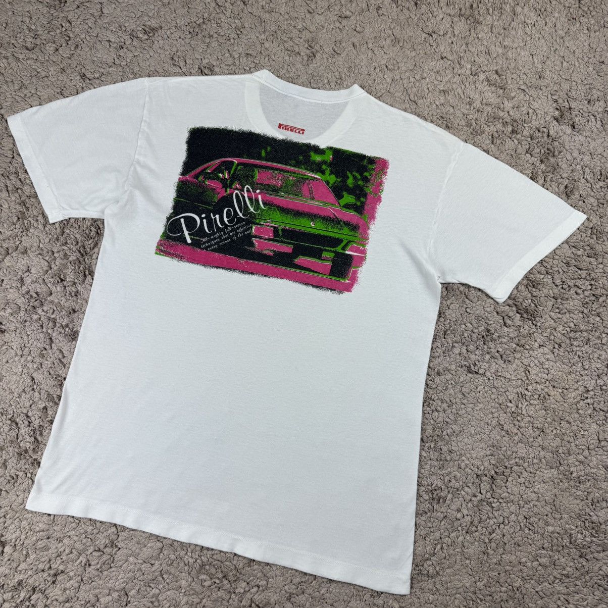 Pirelli Vintage Pirelli Coltrane Ferrari Mondial Graphic T-shirt Size US M / EU 48-50 / 2 - 4 Thumbnail