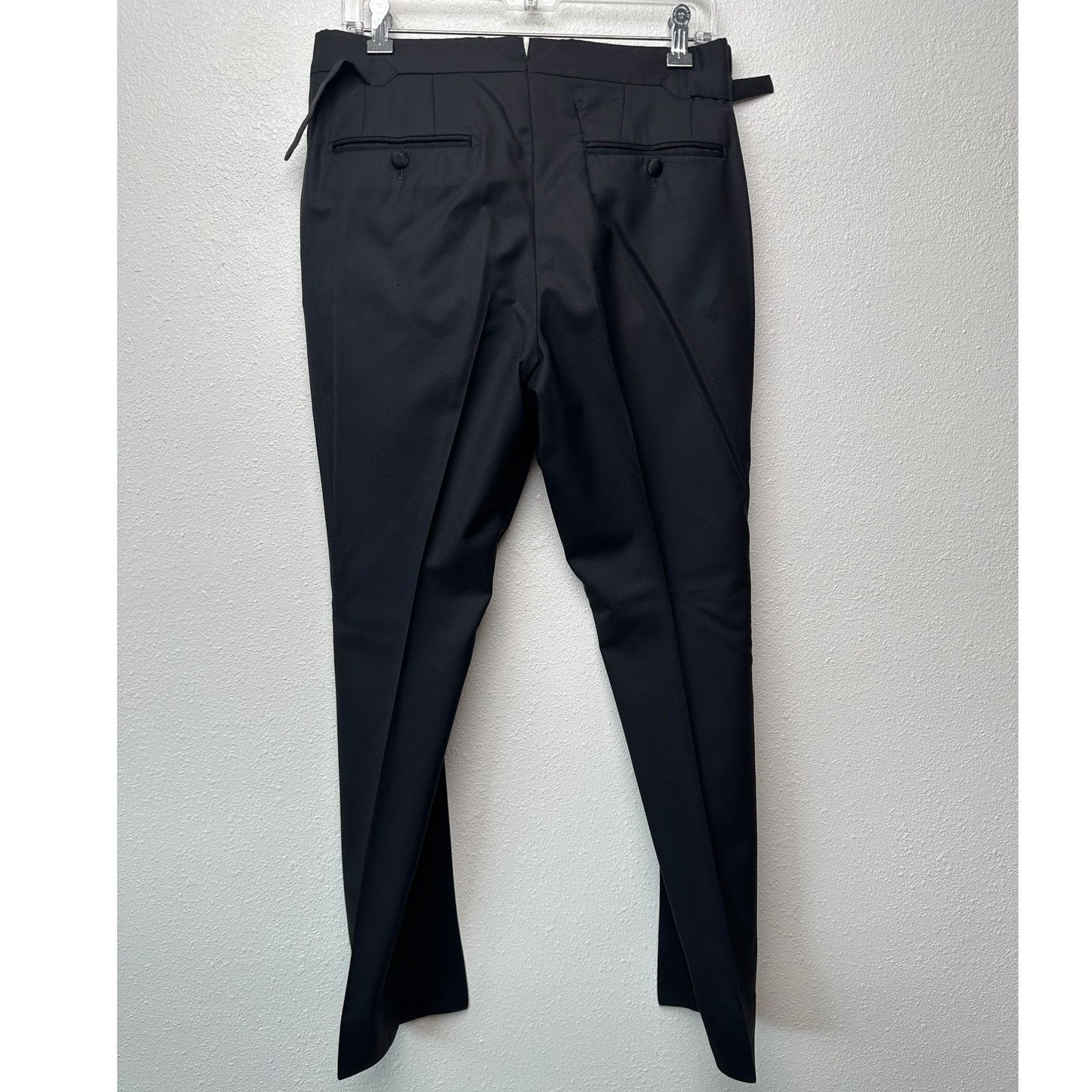 Tom Ford Tom Ford Black Tuxedo Trousers Size 46 Grosgrain Side Stripe Size US 30 / EU 46 - 7 Thumbnail