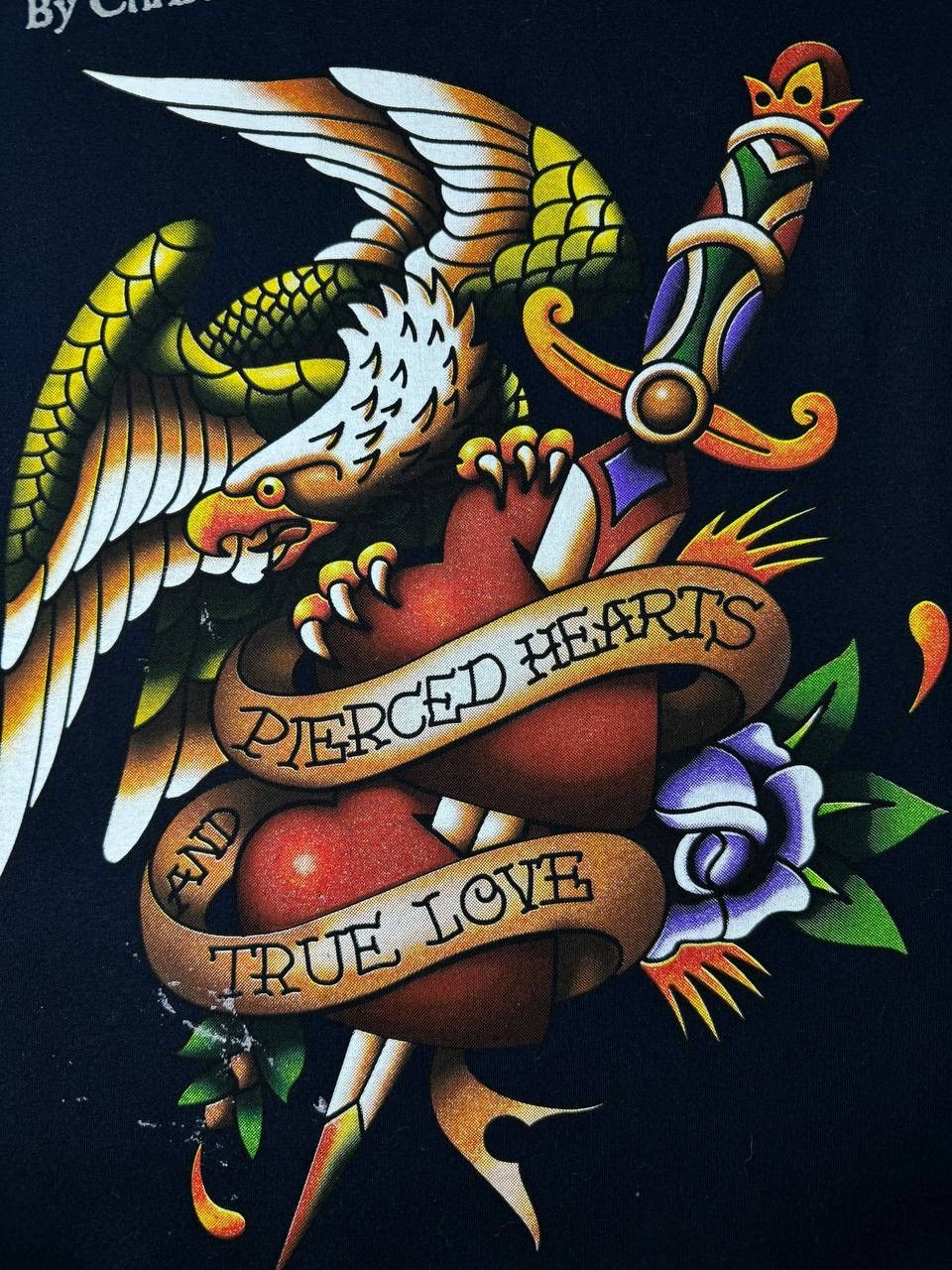 Christian Audigier × Ed Hardy × Vintage Ed Hardy by Christian Audigier Vintage T-shirt Japanese y2k Size US L / EU 52-54 / 3 - 4 Thumbnail