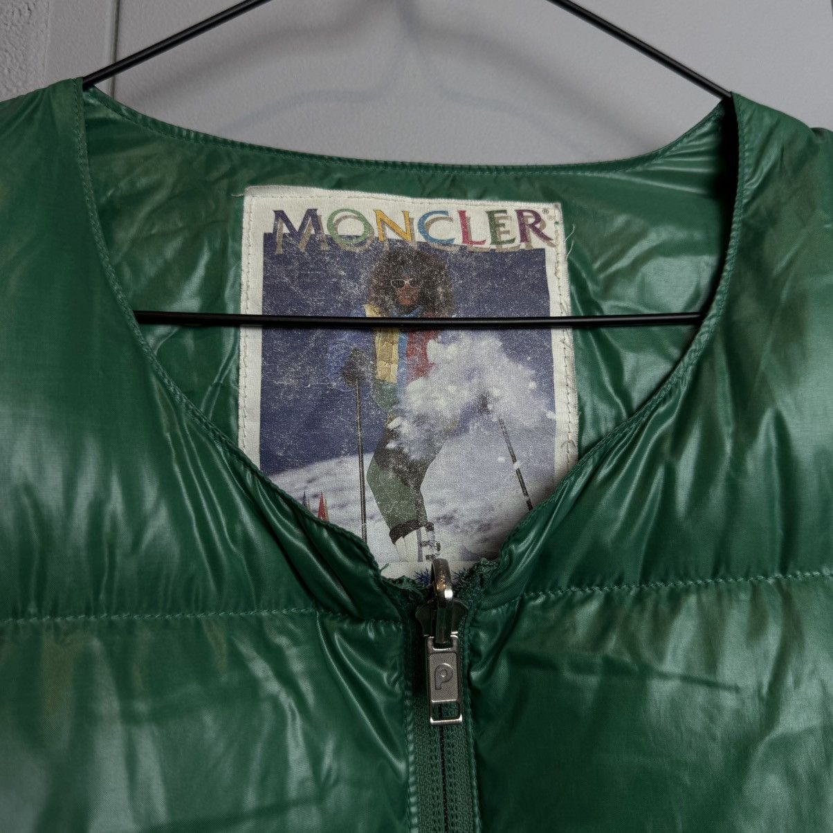Moncler Moncler Green Glossy Puffer Jacket Grenoble Size L / US 10 / IT 46 - 4 Thumbnail