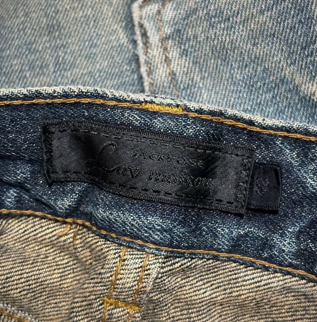 20471120 × Beauty Beast × Hysteric Glamour 2000s Jack rose flare jeans retropunk style Size US 29 - 4 Thumbnail