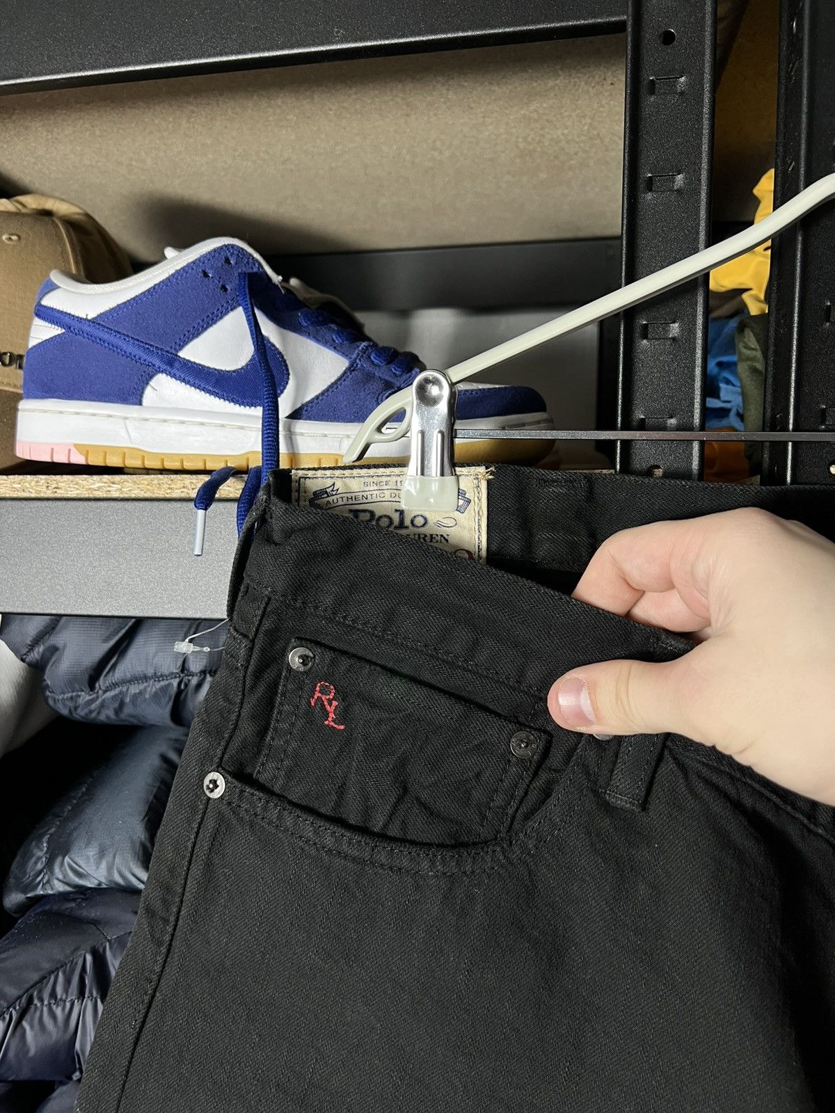 Polo Ralph Lauren NWT Polo Ralph Lauren Black Denim Jeans – Size 38 Size US 38 / EU 54 - 7 Thumbnail