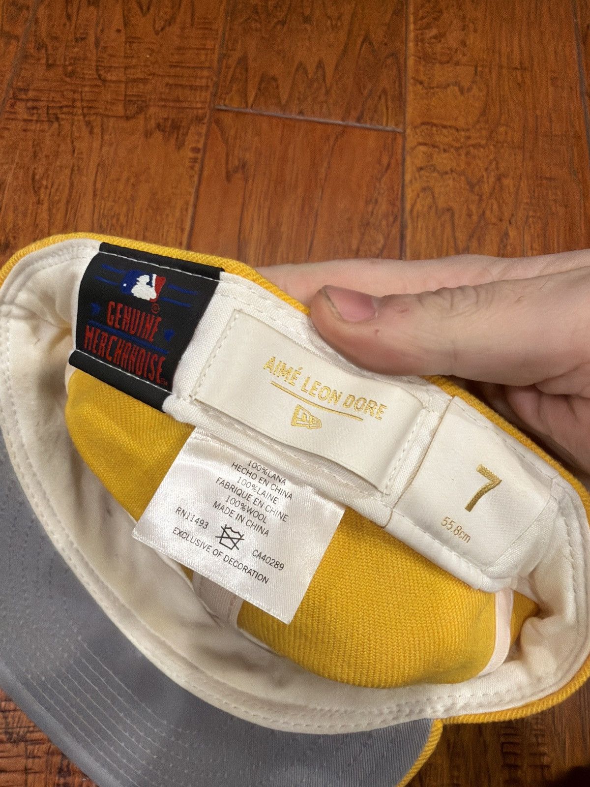 Aime Leon Dore × New Era Aime Leon dore Yankees fitted yellow Size ONE SIZE - 3 Thumbnail