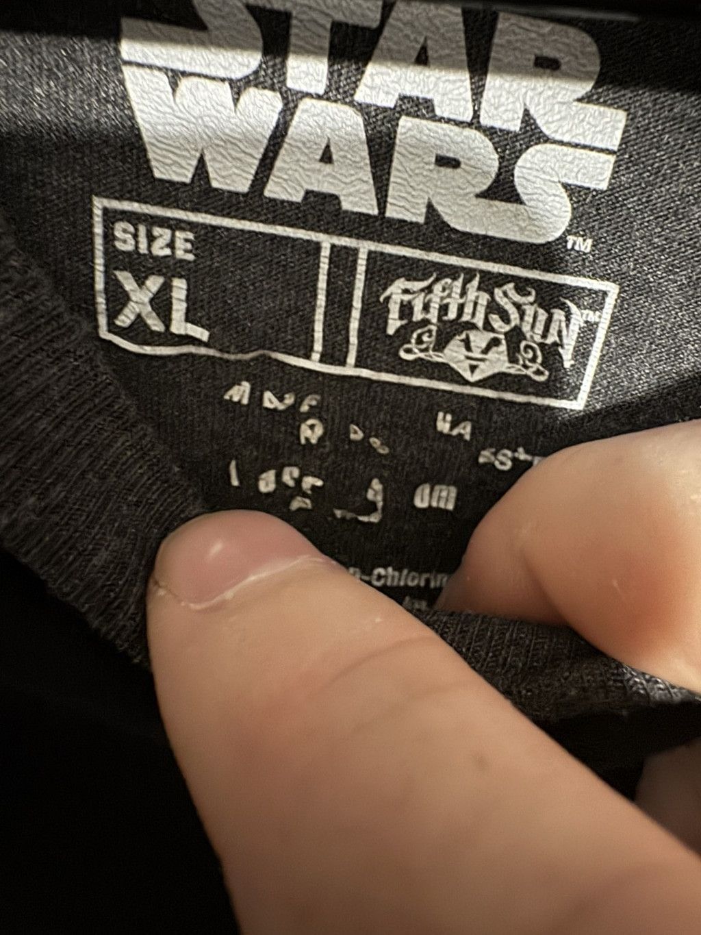Star Wars Star Wars Logo T Shirt Men's Size XL Gray Size US XL / EU 56 / 4 - 3 Thumbnail
