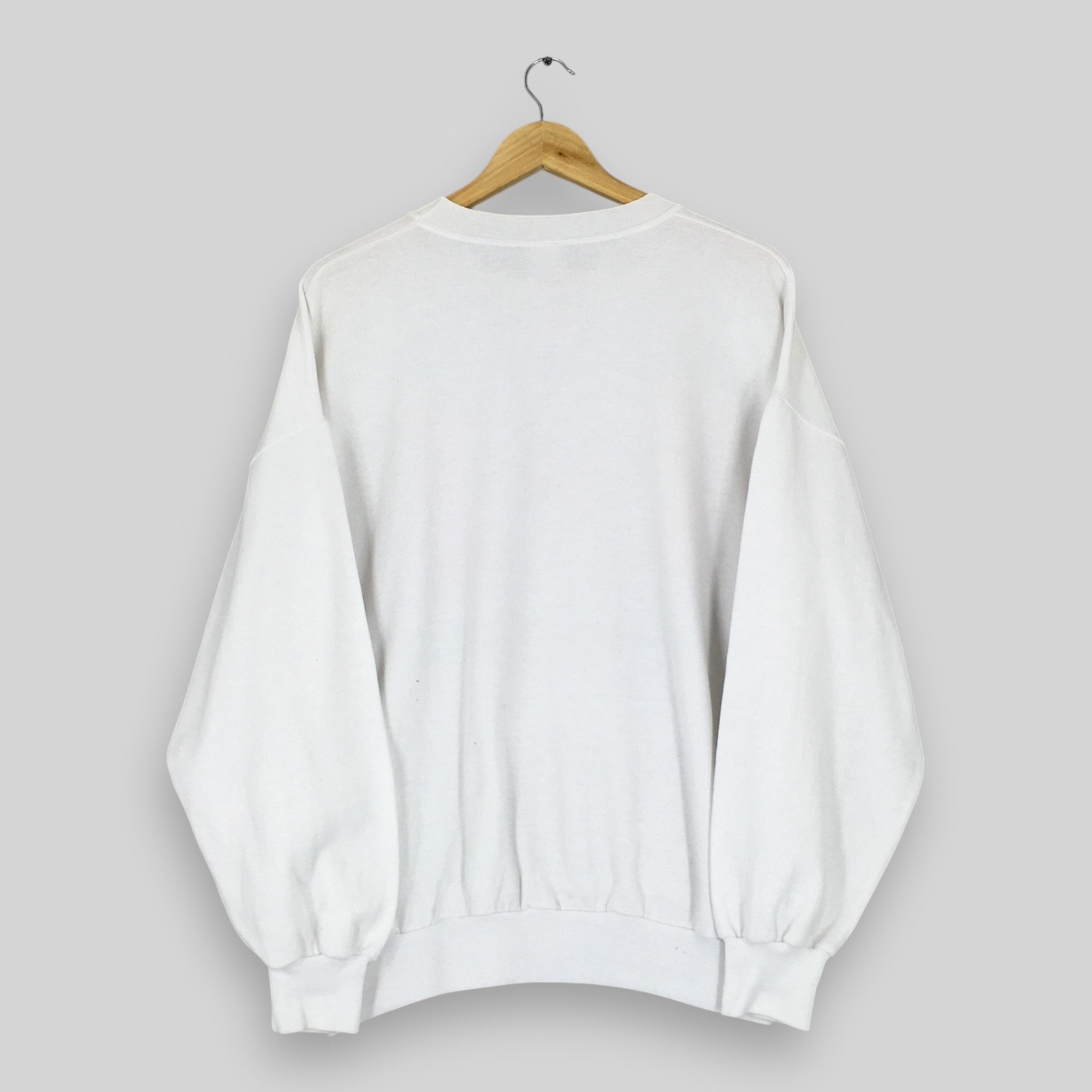Vintage Vintage 90s Canada Cityscape White Sweatshirt Large Size US L / EU 52-54 / 3 - 9 Thumbnail