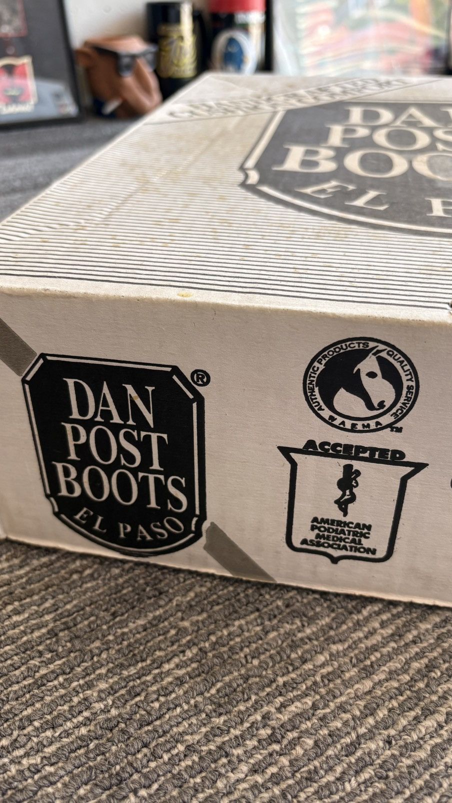 Dan Post 1970s Dan Post “Rainbow Python” Snake Skin Cowboy Boots Size US 9 / EU 42 - 16 Thumbnail