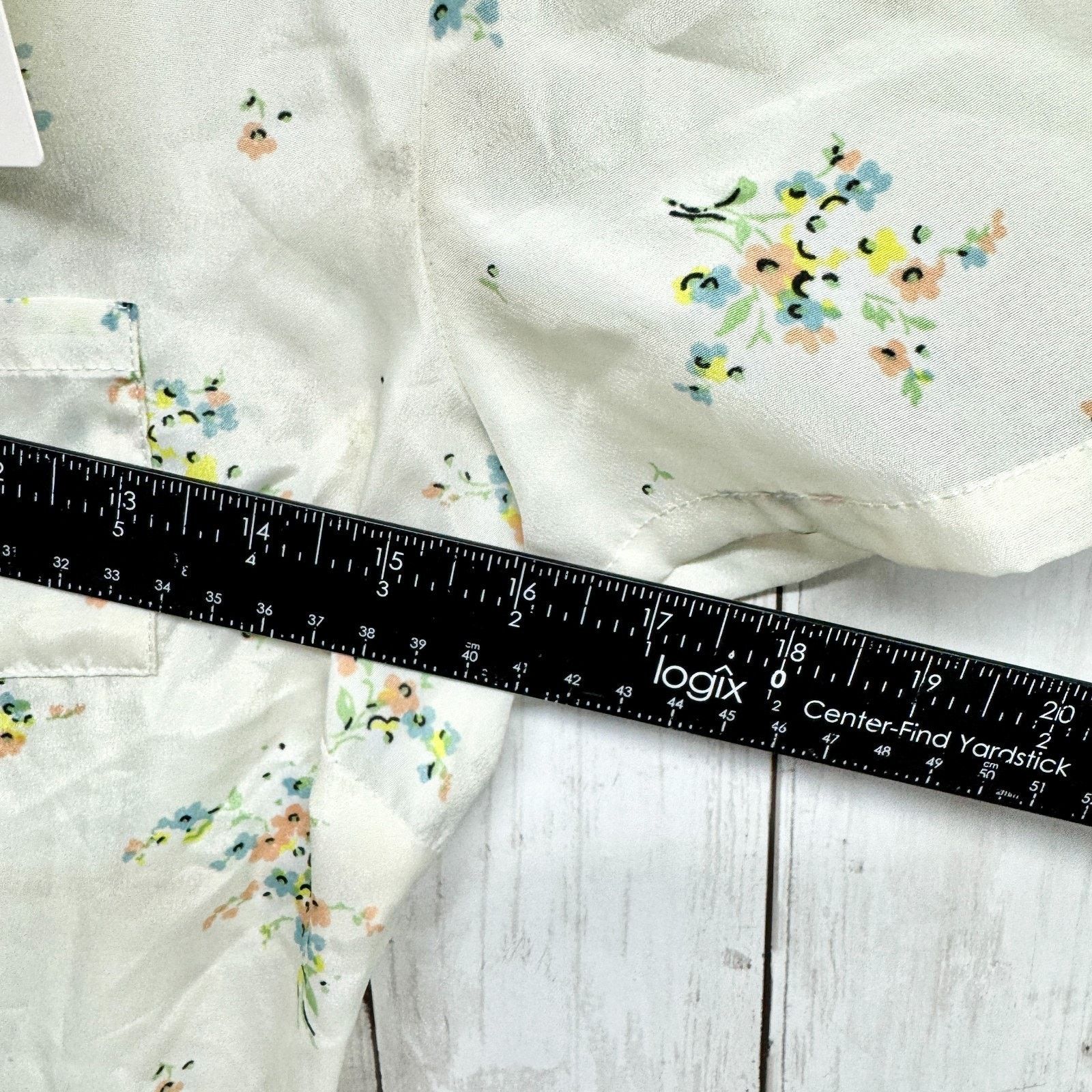 Other Aqua Dress Size Small Floral Round Neck Short Sleeve Midi Size S / US 4 / IT 40 - 4 Thumbnail