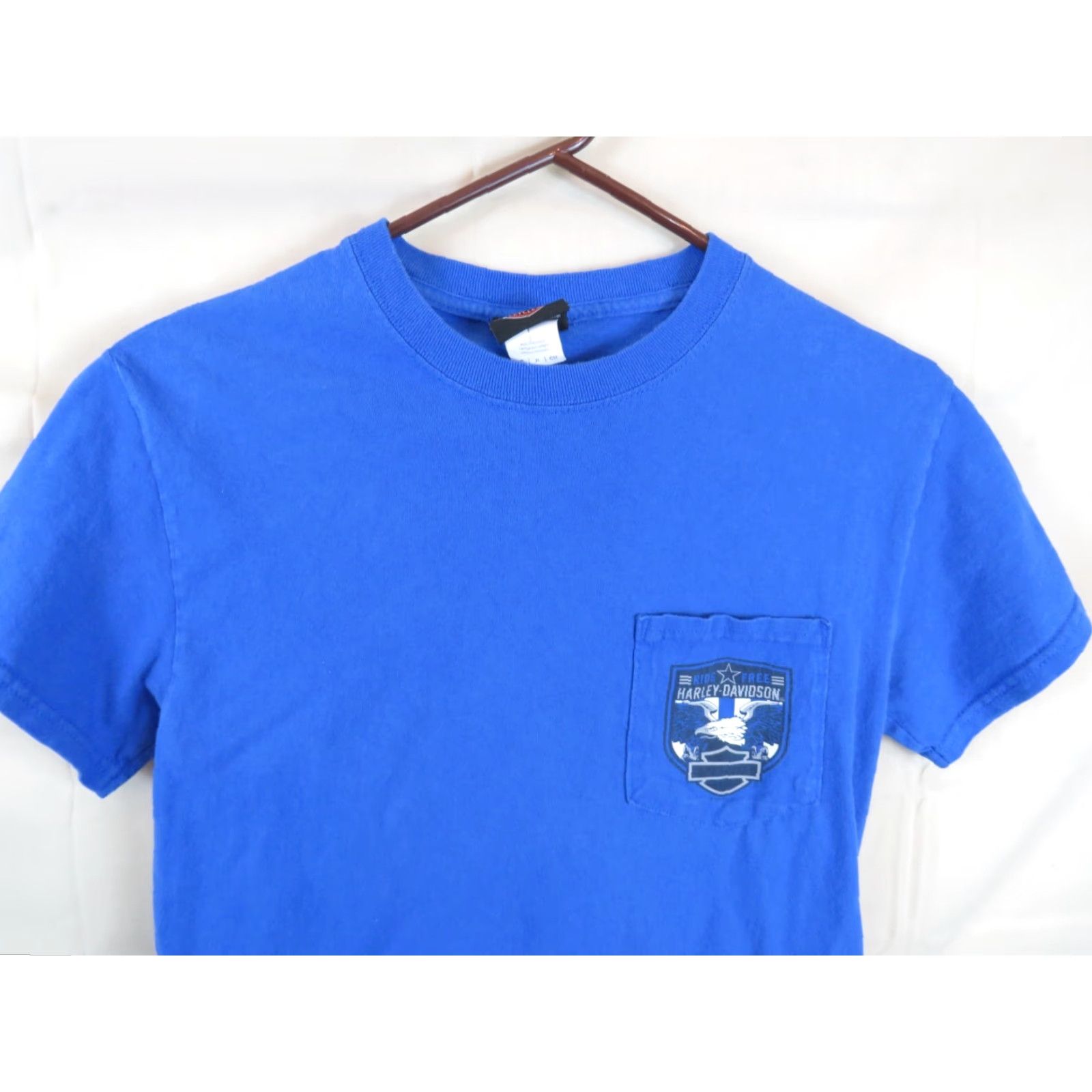 Harley Davidson Harley-Davidson T-Shirt VTG Legends on Blue Las Vegas Nevada Logo Graphic Print Shirt Adult S Multicolor Long Sleeve Regular Men Size US S / EU 44-46 / 1 - 3 Thumbnail