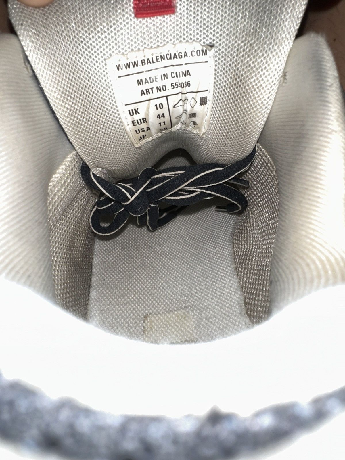 Balenciaga Balenciaga LED Track Red/White Size US 11 / EU 44 - 11 Thumbnail