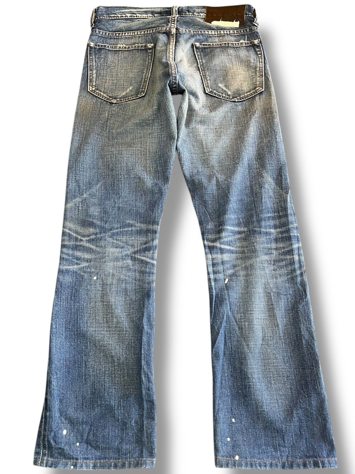 Johnbull × KOJIMA GENES × Kaihara Denim Vintage JohnBull Selvedge Reconstructed Denim Size US 30 / EU 46 - 6 Thumbnail
