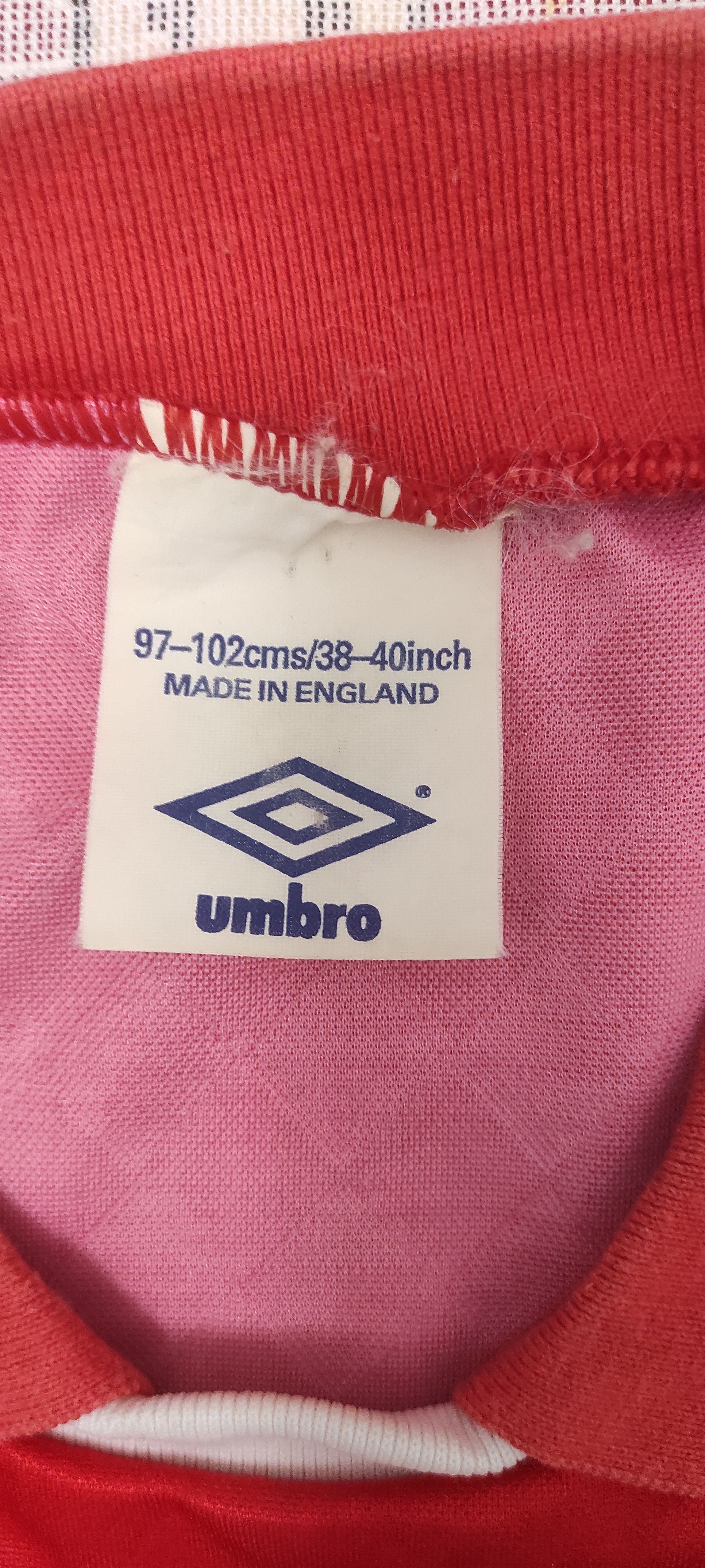 Umbro Ajax Home football shirt 1988 - 1990 Rare Vintage Size US M / EU 48-50 / 2 - 3 Thumbnail