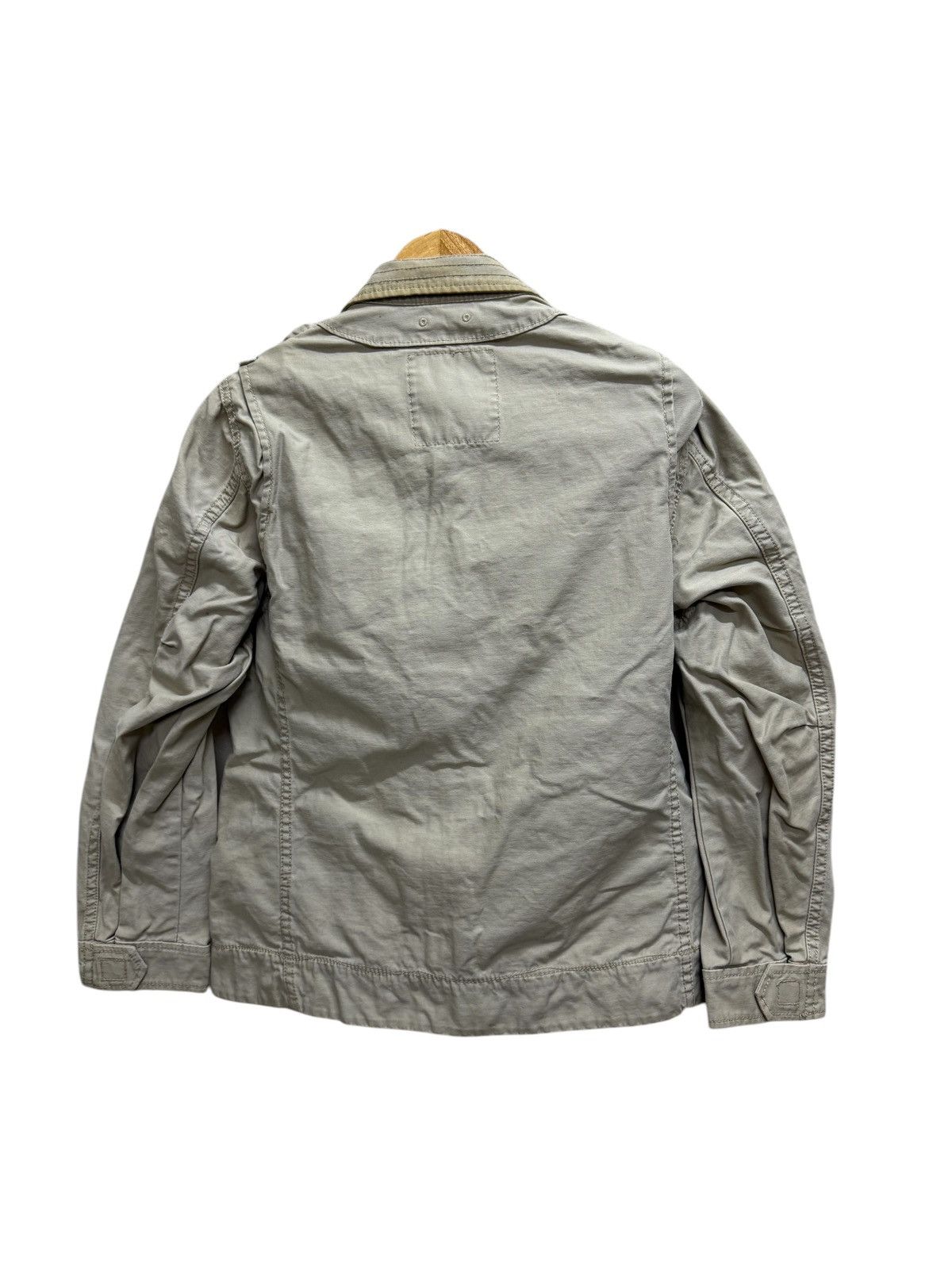 Japanese Brand Back Number Ultility Miltary Field Khakis Jacket Size US S / EU 44-46 / 1 - 2 Thumbnail
