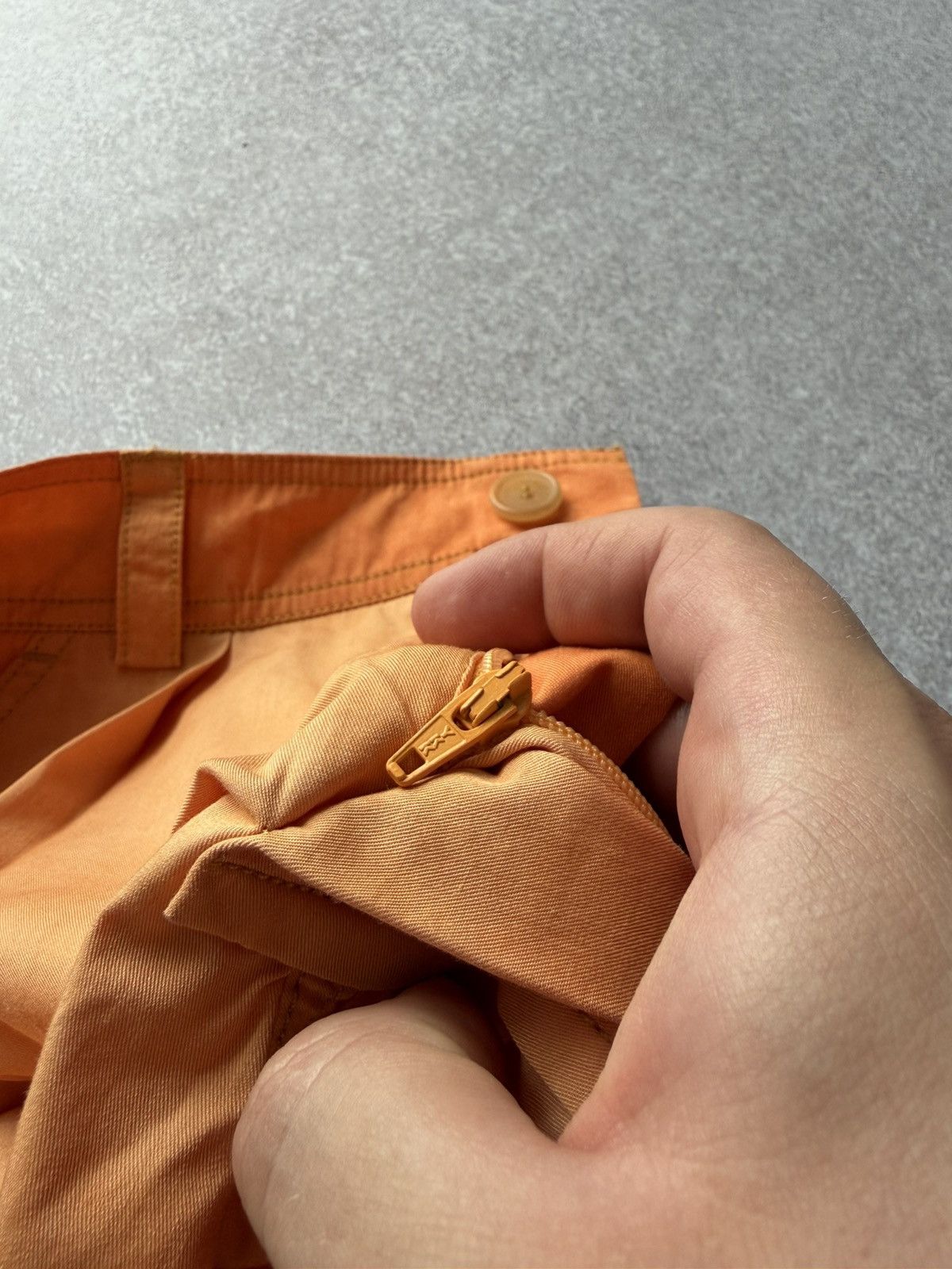 Jacquemus Jacquemus Le Coup De Soleil Orange Pattern Cotton Shorts Size US 32 / EU 48 - 13 Thumbnail