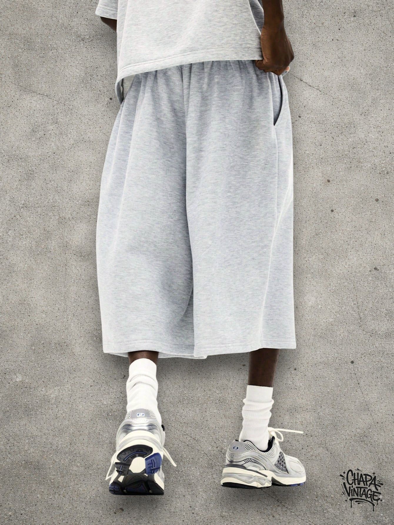 Vintage Long wide shorts Size US 34 / EU 50 - 2 Thumbnail