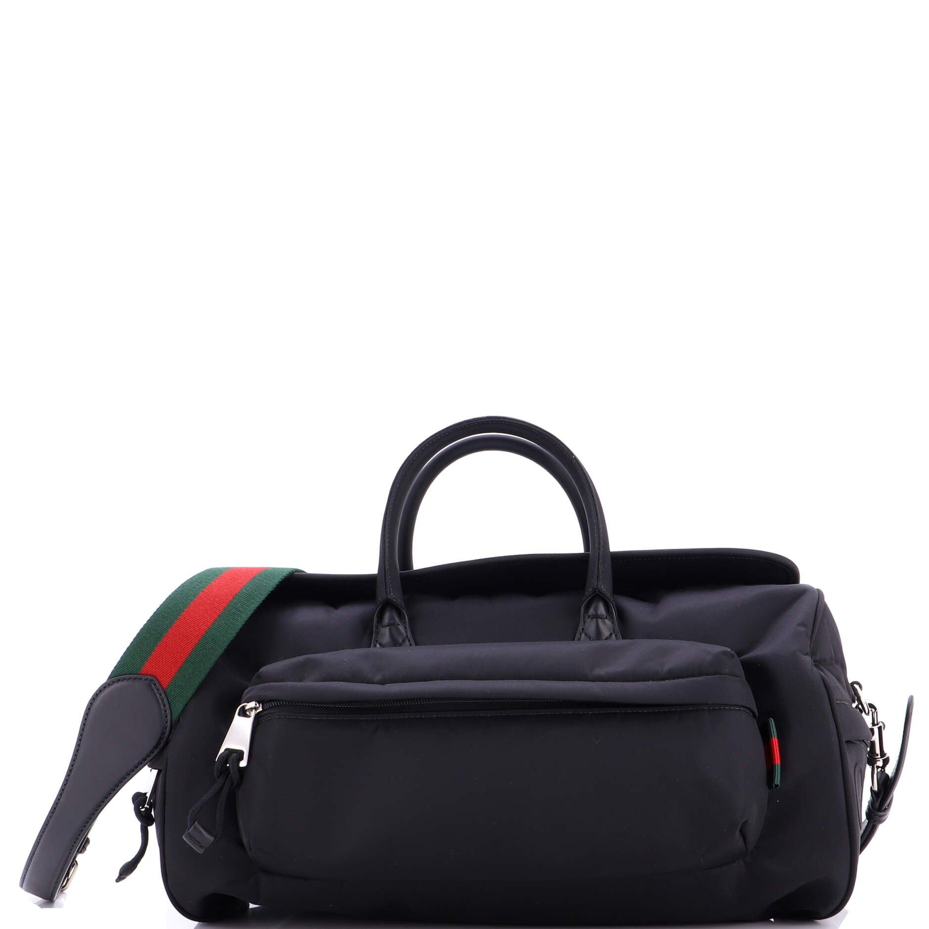 Gucci Convertible Front Pocket Duffle Bag Size ONE SIZE - 1 Thumbnail