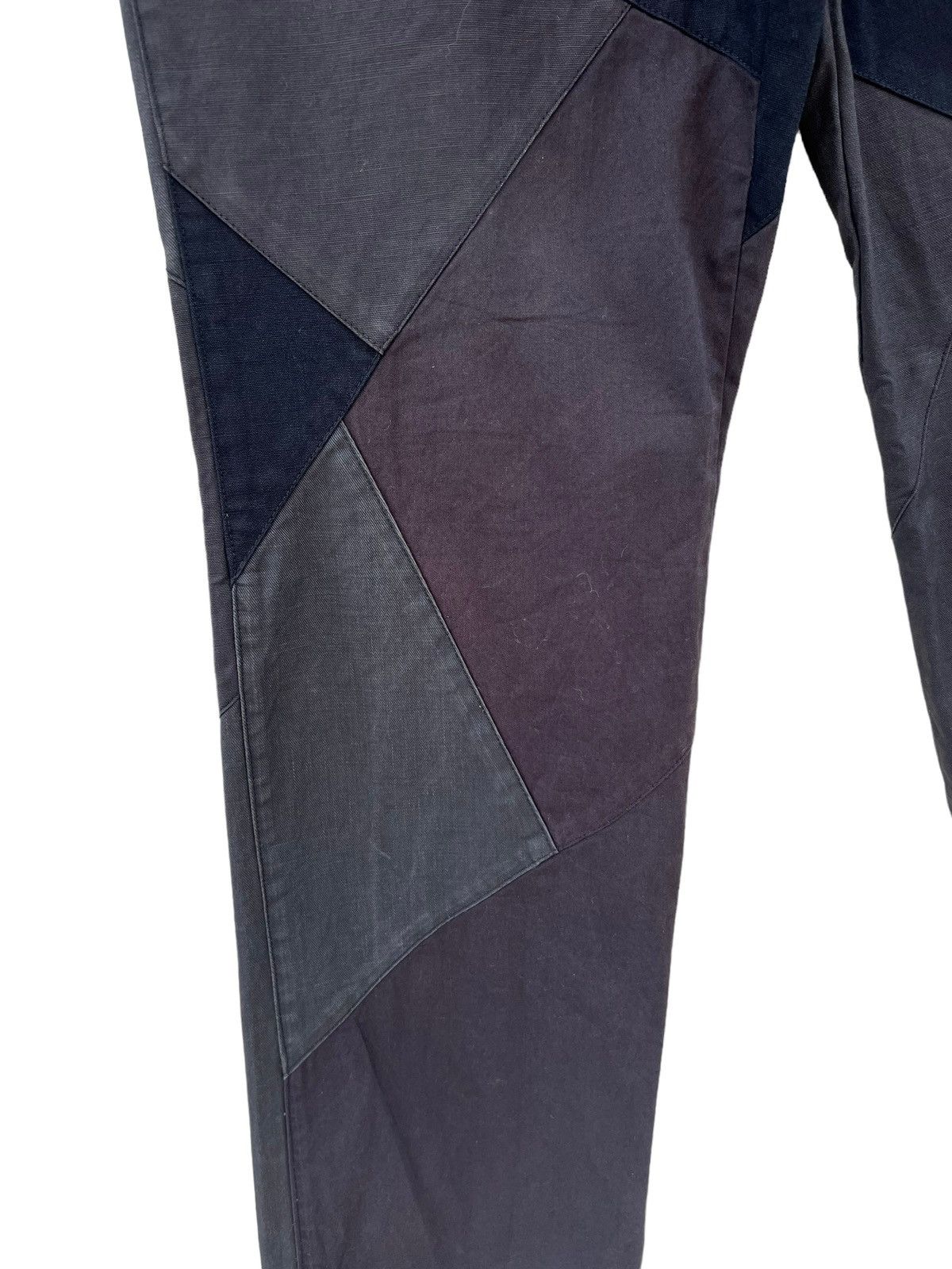 The Viridi-anne VIRUS Japan Multiple Patchwork Waxed Chinos Trouser Pant Size US 30 / EU 46 - 9 Thumbnail