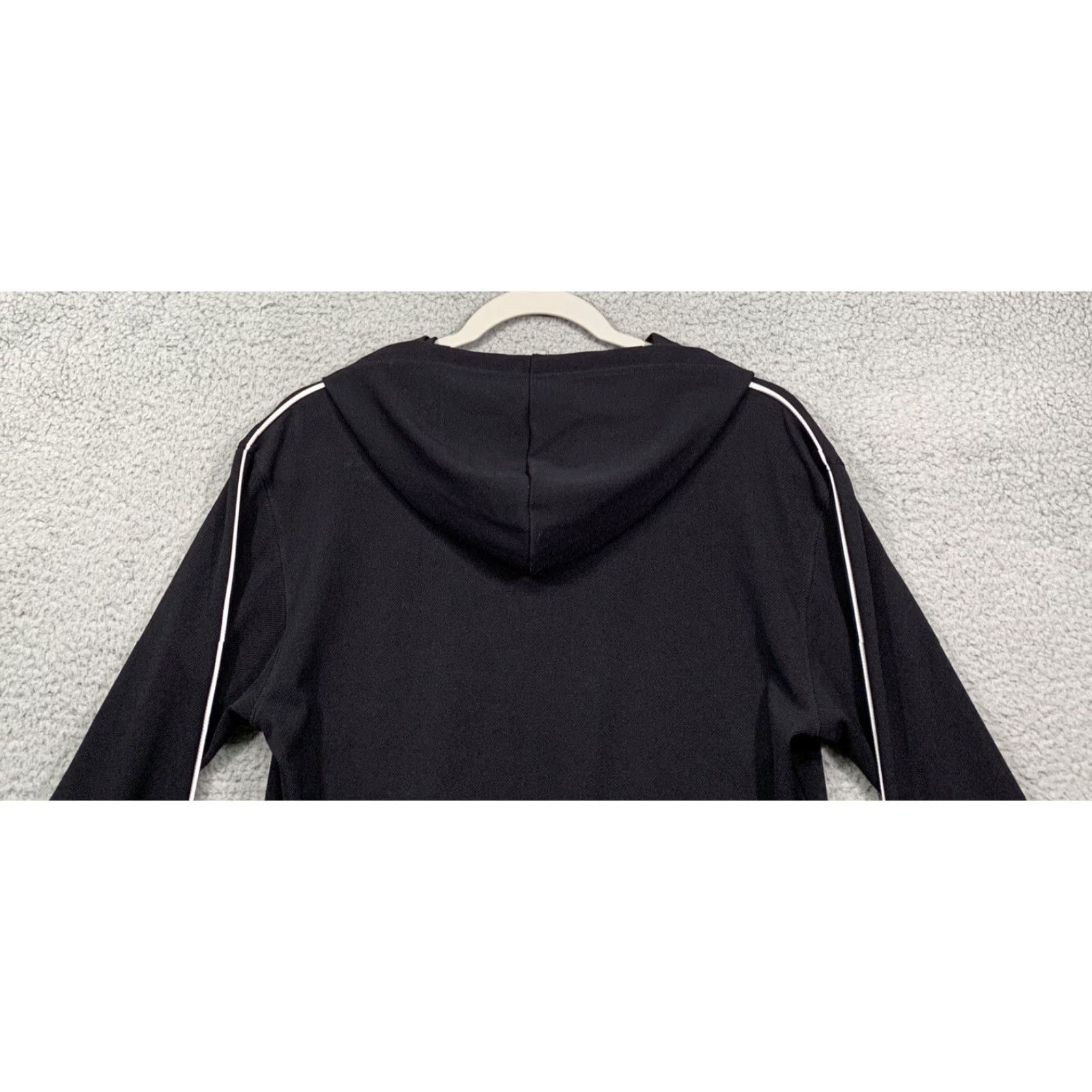 Russell Athletic Russell Athletic Womens Hooded Track Jacket Size M Full Zip Black Dri-Power Size M / US 6-8 / IT 42-44 - 5 Thumbnail