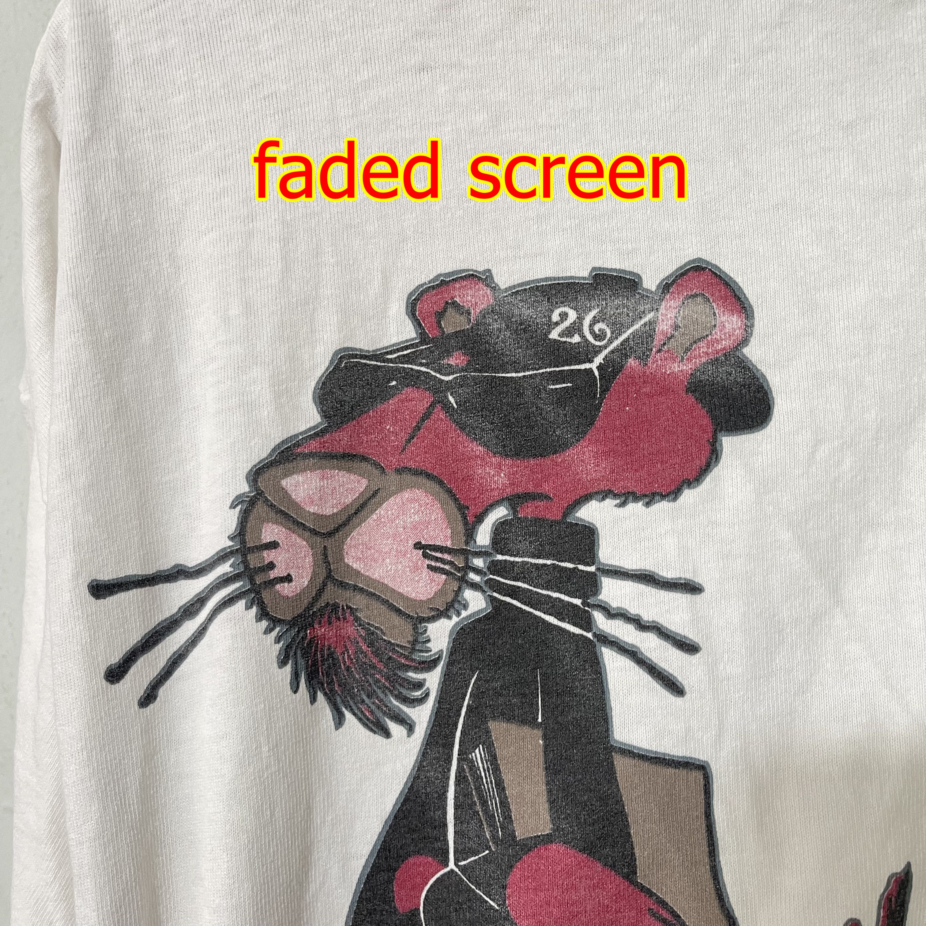 Vintage Vintage 90s 26Red T-Shirt Size US L / EU 52-54 / 3 - 3 Thumbnail