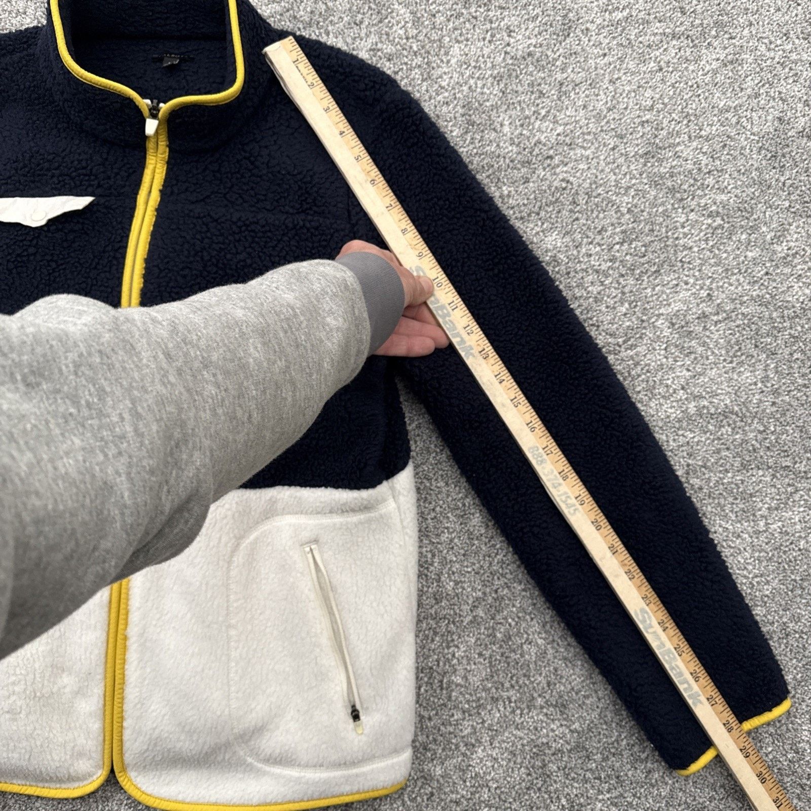 Other Talbots Fleece Jacket Womens Large Gorpcore Colorblock Cozy Size L / US 10 / IT 46 - 4 Thumbnail