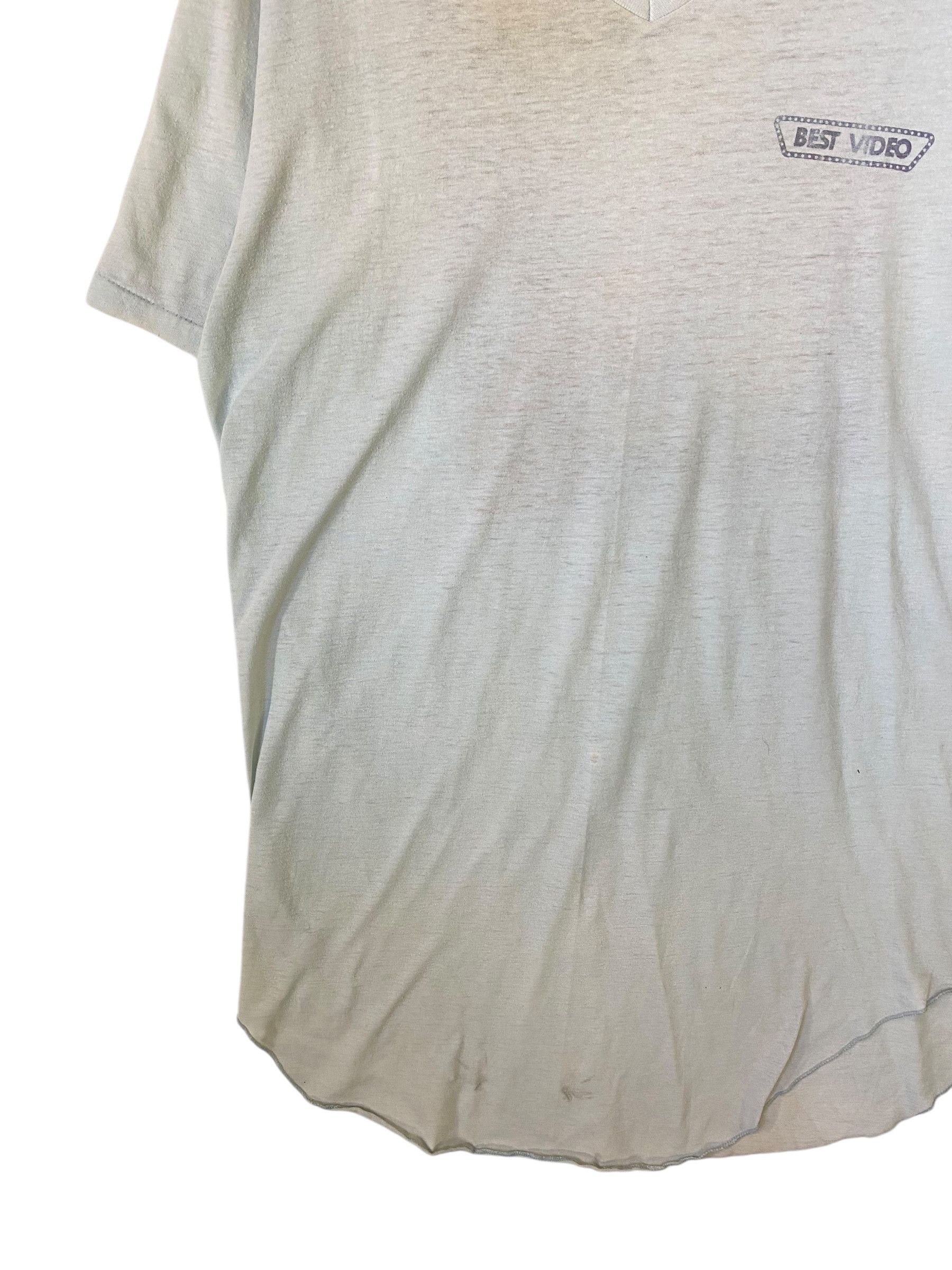 Disney Vtg 80s Disney sleeping beauty distressed paperthin shirt Size US L / EU 52-54 / 3 - 3 Thumbnail