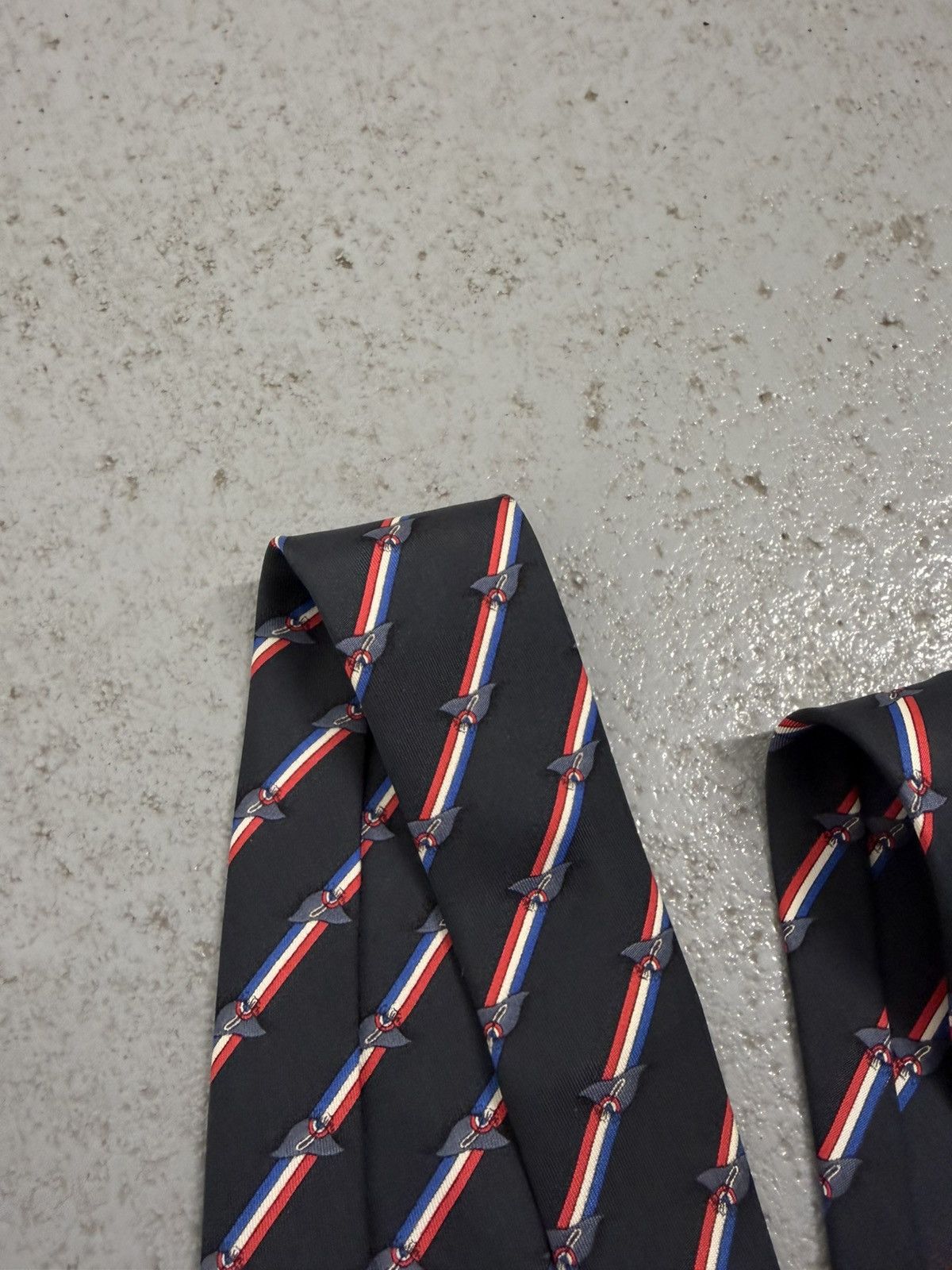 Hermes Hermes Silk Tie Size ONE SIZE - 5 Thumbnail