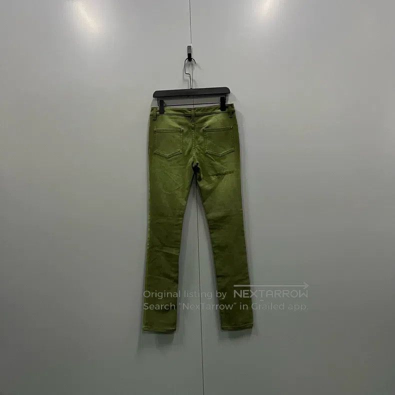 Givenchy Givenchy Green Slim Fit Denim Pants Size US 38 / EU 54 - 2 Thumbnail