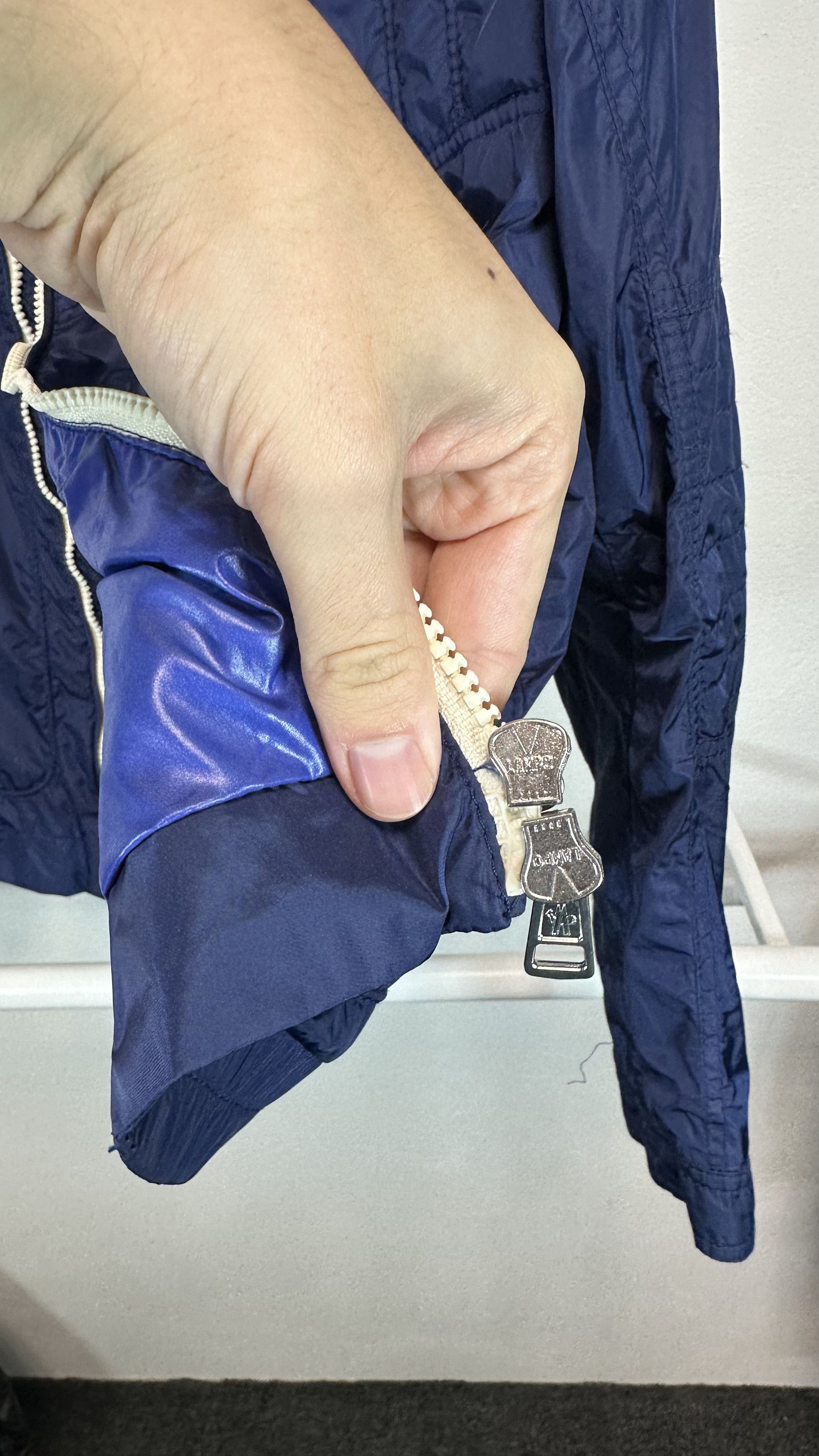 Moncler MONCLER THYM Blue Nylon Casual Windbreaker Bomber Jacket Size US L / EU 52-54 / 3 - 9 Thumbnail