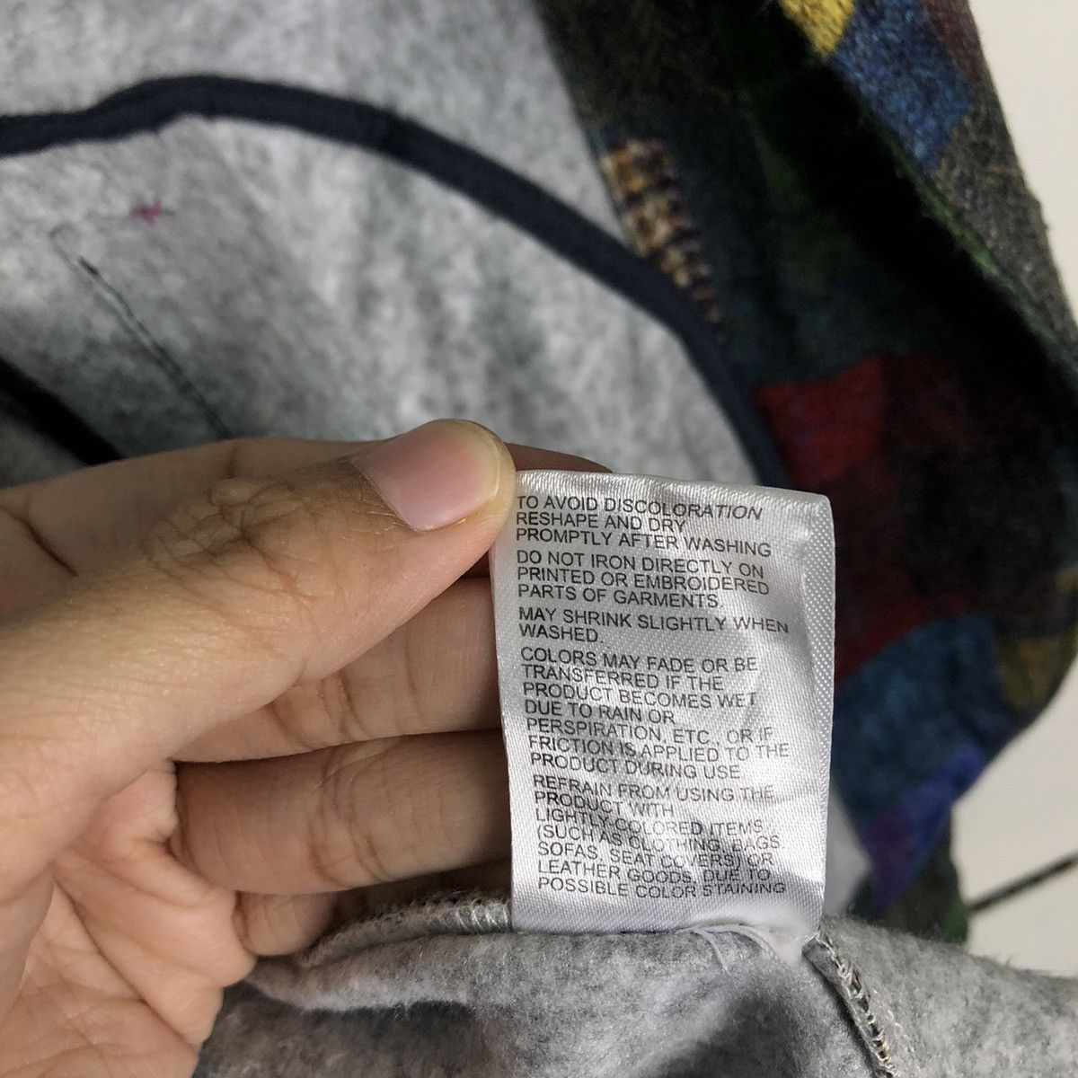 Japanese Brand 🔥Rare Patch Work Design Rare Colour Issey Miyake Design Size US L / EU 52-54 / 3 - 16 Thumbnail