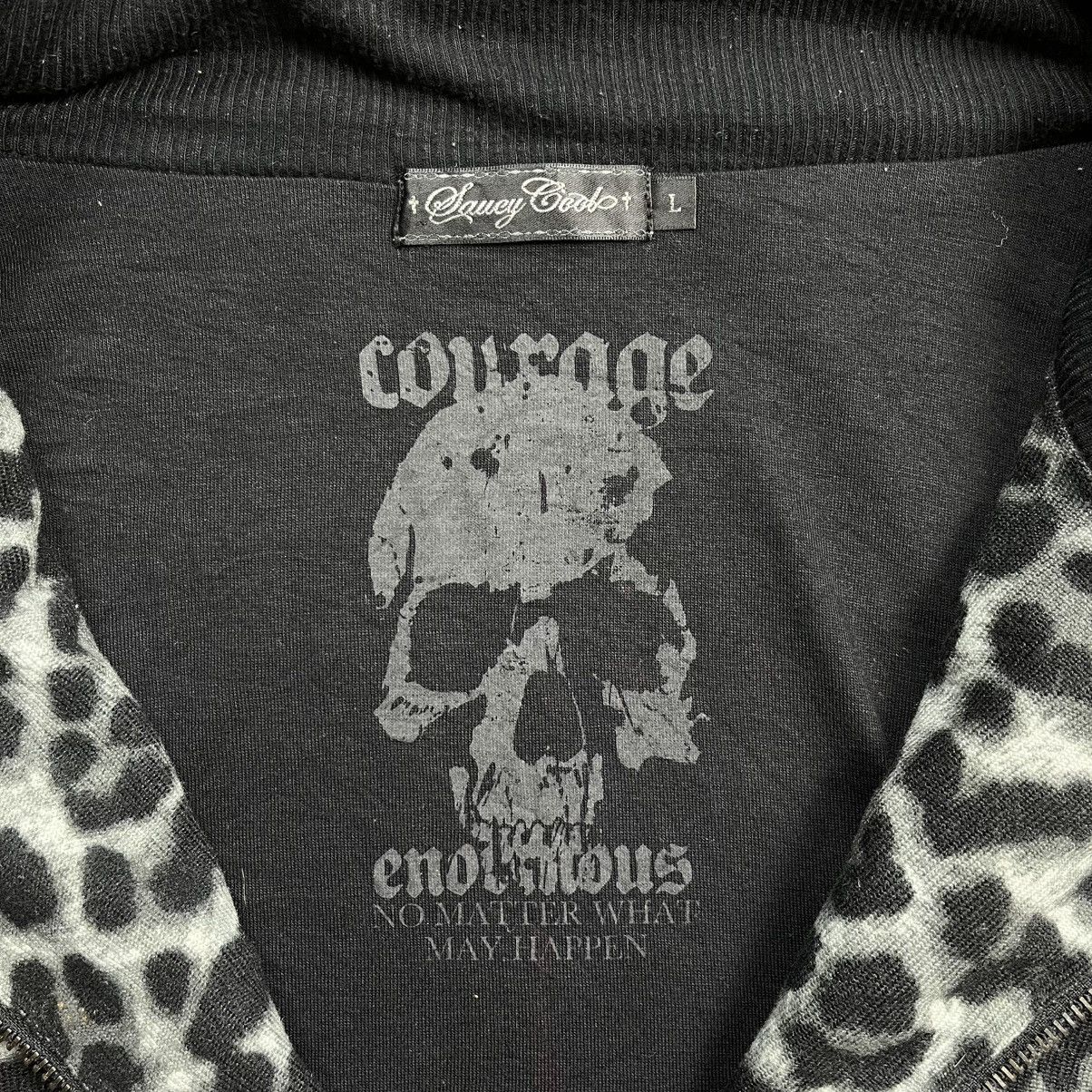 Tornado Mart Saucy cool leopard bono zip hoodie goa style Size US L / EU 52-54 / 3 - 11 Thumbnail