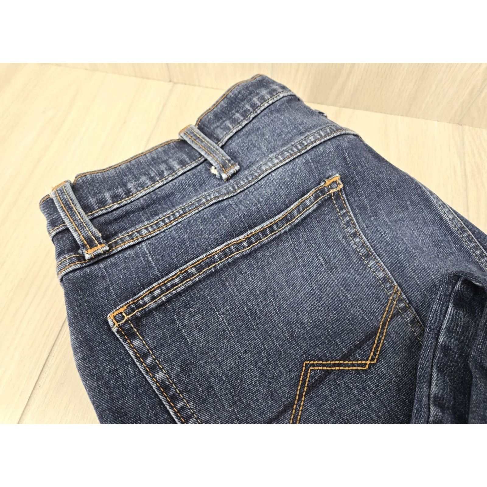 Wrangler Wrangler Jeans Straight Fit Men’s Blue Premium Denim Size 36x29 Regular Five Star Premium Denim Cowboy Theme Mens Size US 36 / EU 52 - 6 Thumbnail
