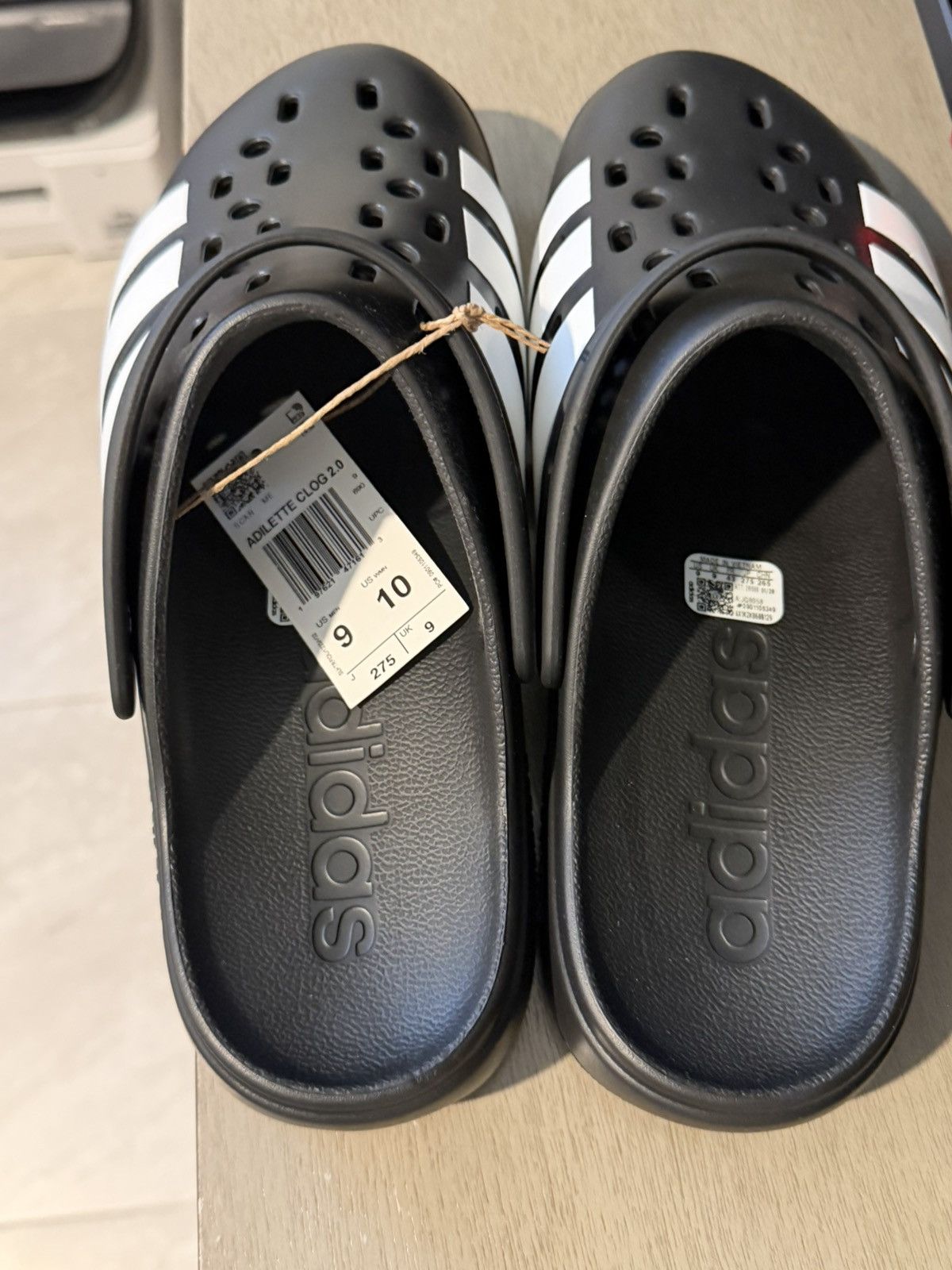 Adidas Adidas Adilette Clog 2.0 Sandals Mens Size 9 Size US 9 / EU 42 - 7 Thumbnail