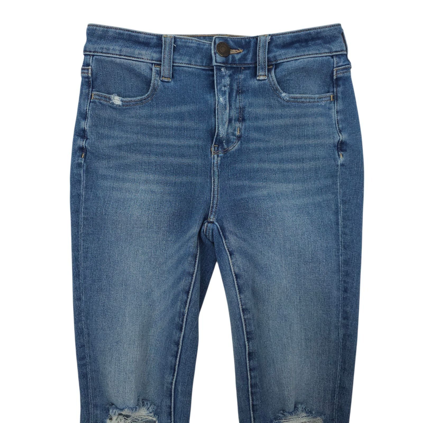 American Eagle Outfitters American Eagle Dream Jean 0 XShort Mid Rise Jegging Blue Size 25" / US 0 / IT 36 - 10 Thumbnail