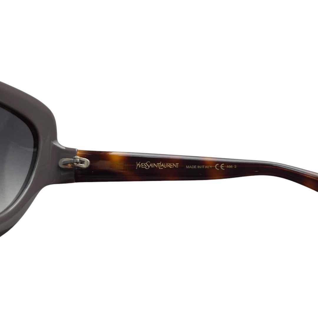 Yves Saint Laurent Yves Saint Laurent SS12 Layered Acetate Shield Sunglasses Size ONE SIZE - 4 Thumbnail