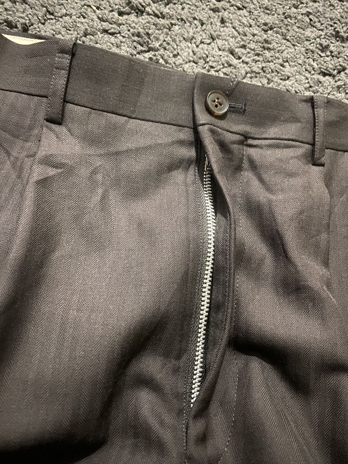 Japanese Brand × Takeo Kikuchi × Vintage Vintage Takeo Kikuchi Slack Pants Black Size US 30 / EU 46 - 7 Thumbnail