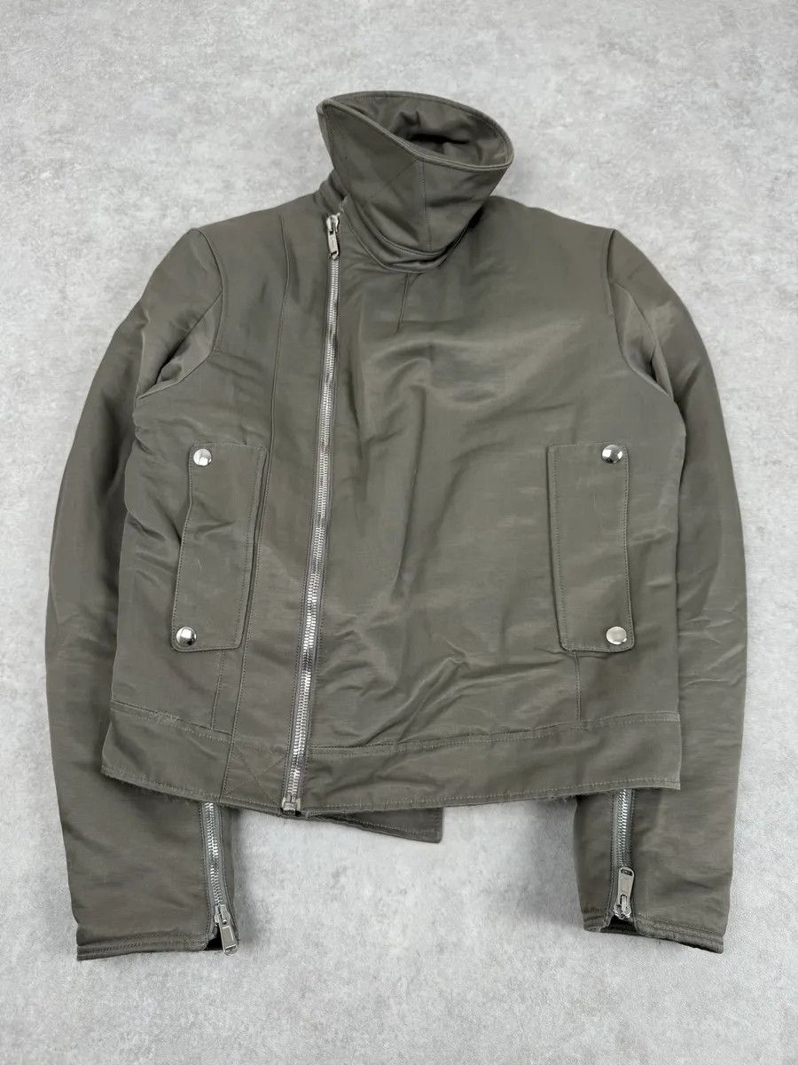 Yves Saint Laurent FW2012 Yves Saint Laurent Classy Olive Perfecto Jacket Size US S / EU 44-46 / 1 - 3 Thumbnail