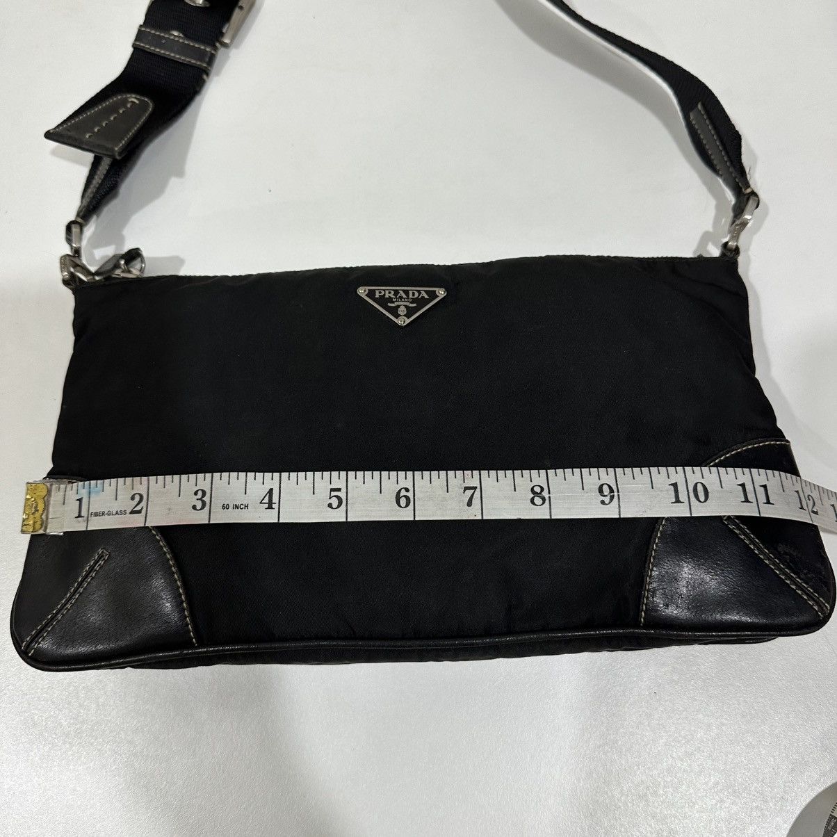 Prada ‼️LASTDROP‼️ AUTHENTIC PRADA TESSUTO BAGUETTE SHOULDER BAG Size ONE SIZE - 15 Thumbnail