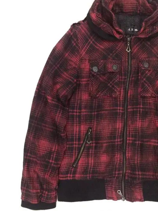 In The Attic In the Attic Checked Plaid Tartan Punk Rock Jacket Size US S / EU 44-46 / 1 - 3 Thumbnail