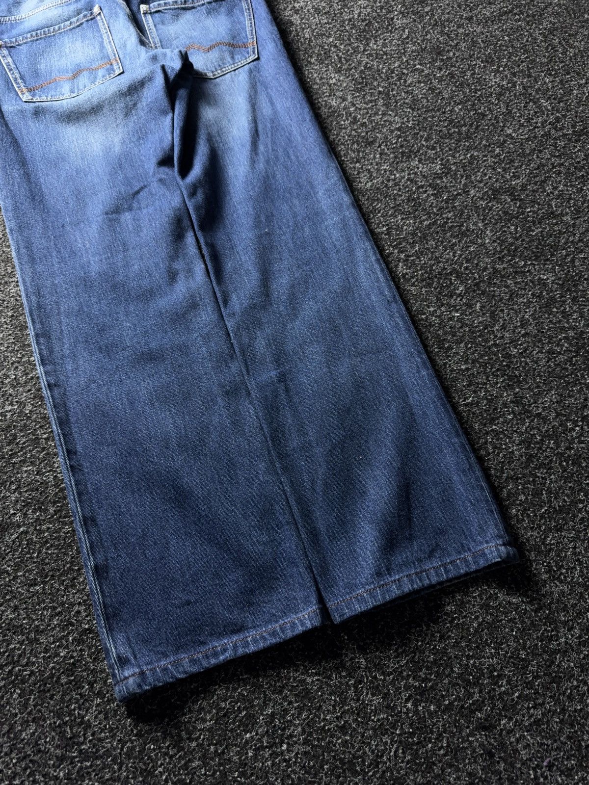 Hugo Boss Luxury y2k BOSS Orange Regular Fit Denim Jeans Blue Wash Size US 30 / EU 46 - 10 Thumbnail