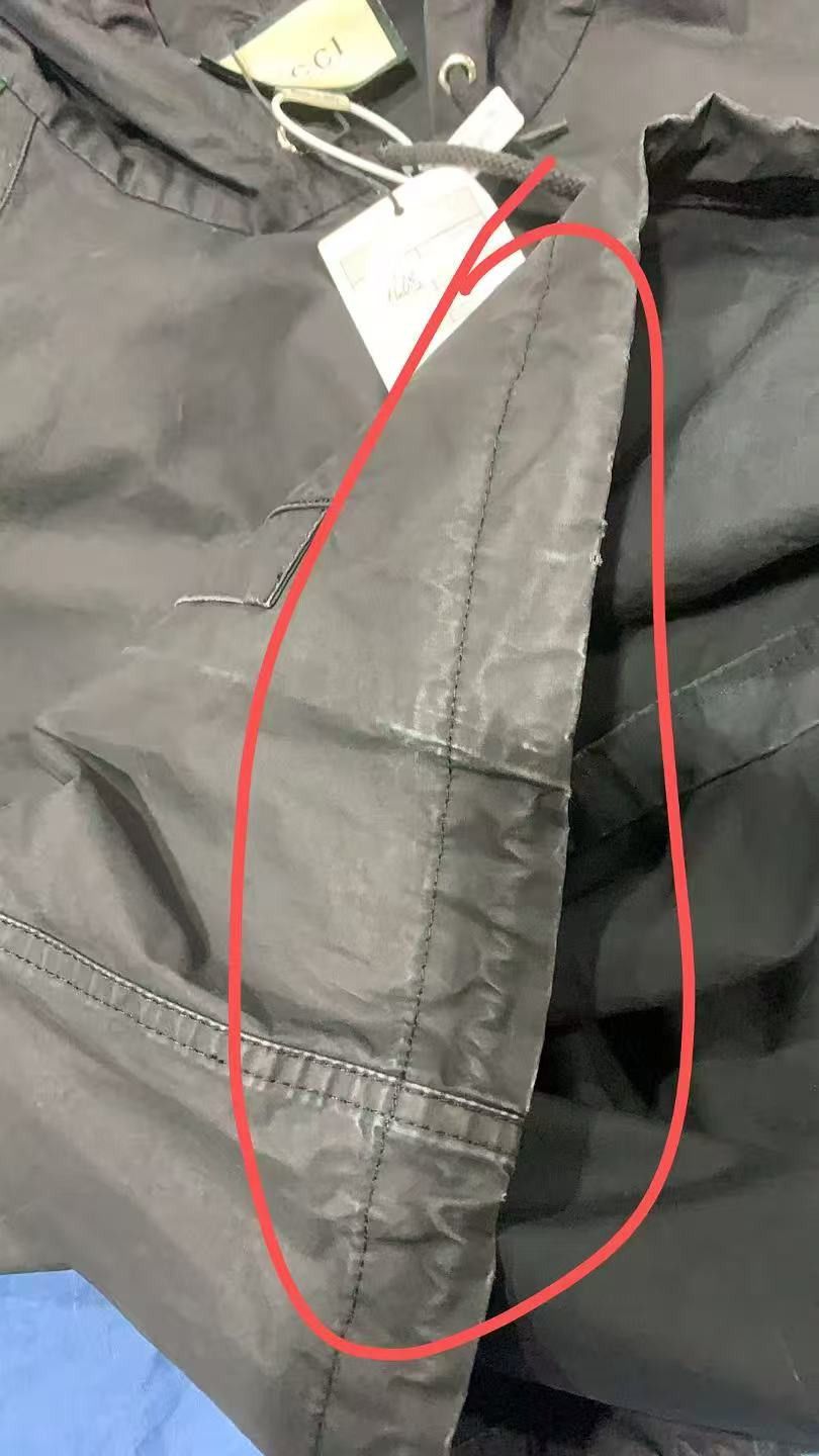 Gucci windbreaker jacket.