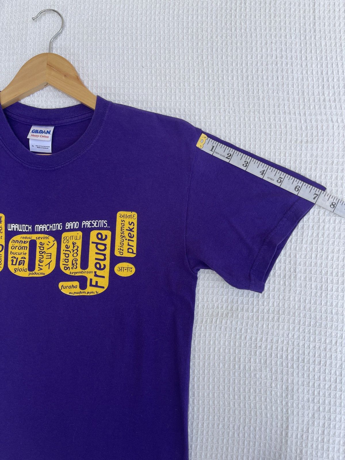Band Tees Rare🔥Vintage Y2K JOY Warwick Marching Band T Shirt Size US S / EU 44-46 / 1 - 10 Thumbnail