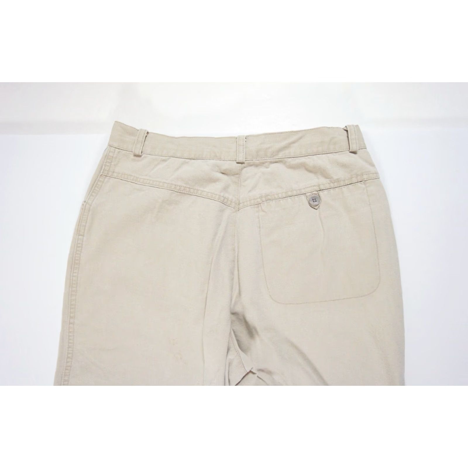 The North Face VINTAGE The North Face Pants Womens 12 Beige Canvas 28x29 Outdoor Hike Regular Fit Size 34" / US 12 / IT 48 - 6 Thumbnail