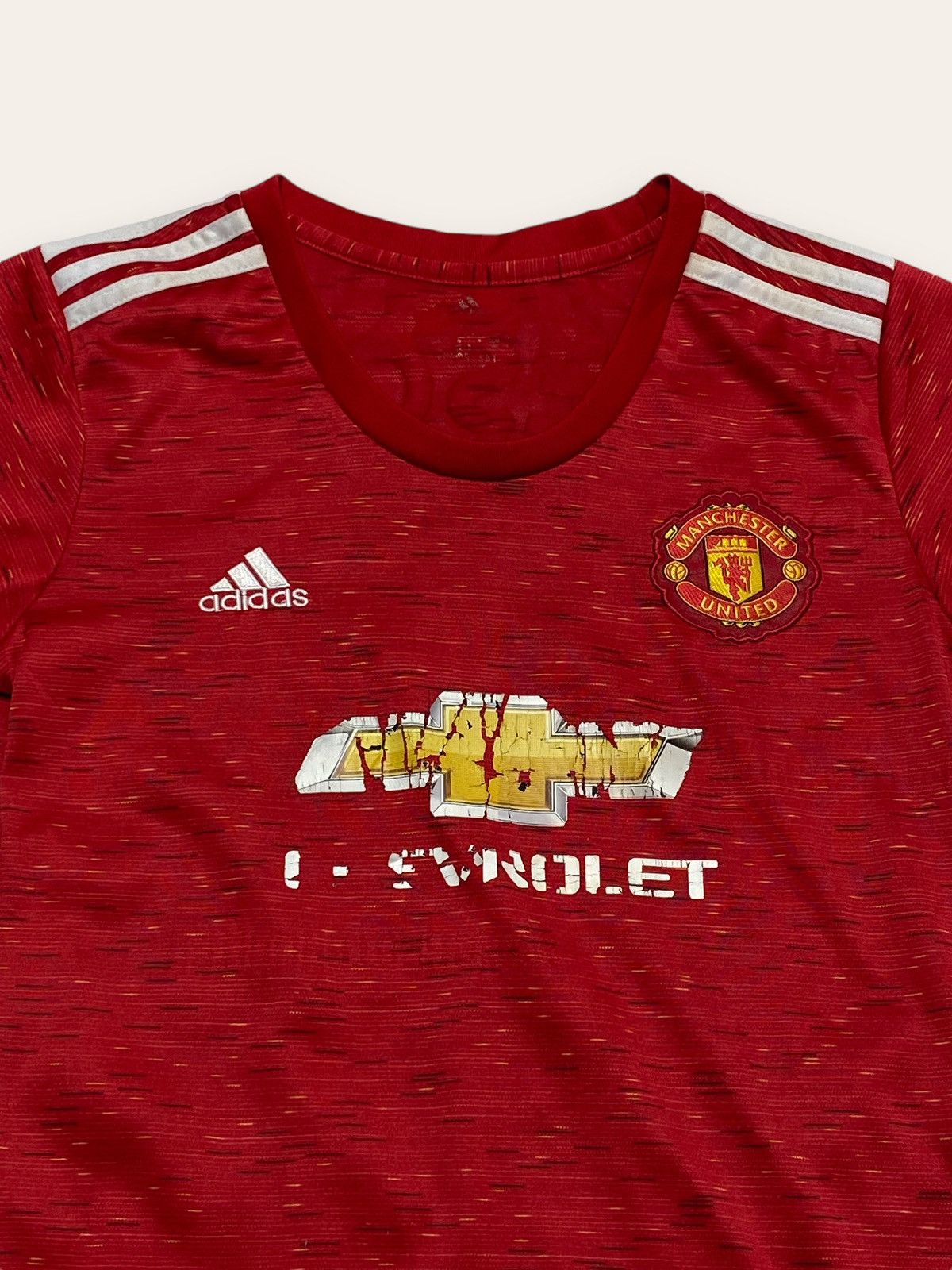 Vintage Vintage MANCHESTER UNITED Red Chevrolet Awesome 24 Jersey Size US XS / EU 42 / 0 - 2 Thumbnail