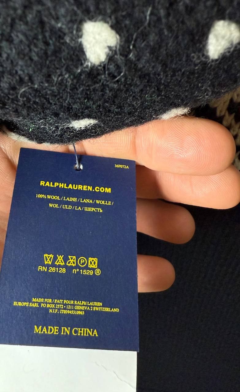 Ralph Lauren Ralph Lauren 5G Ls Toggle Mock NK Snowflake Scarf suit Size US S / EU 44-46 / 1 - 13 Thumbnail