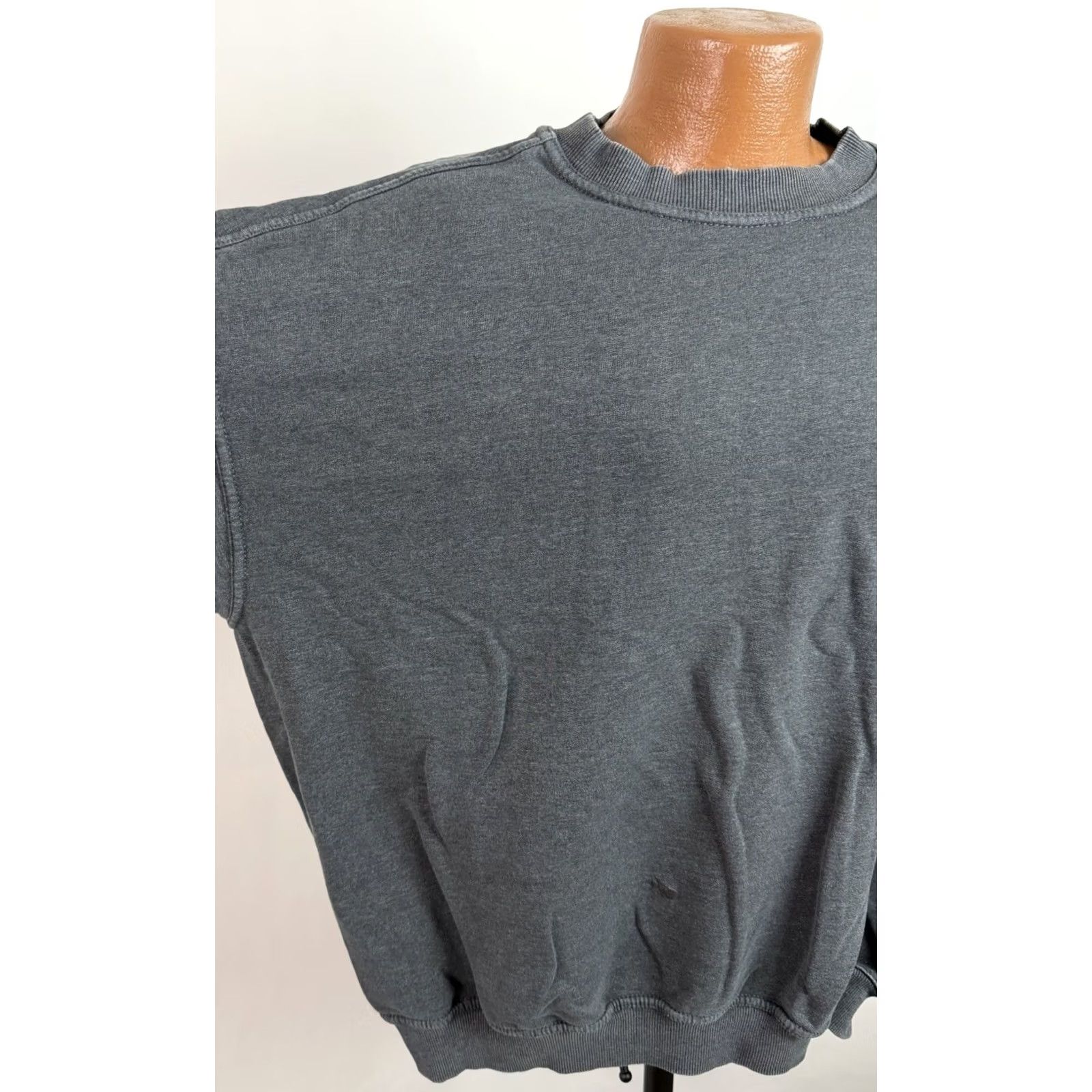 Russell Athletic VINTAGE 90s Russell Athletic Sweatshirt Mens 2XL Charcoal Gray Blank Crewneck Minimal Dad Size US XXL / EU 58 / 5 - 6 Thumbnail