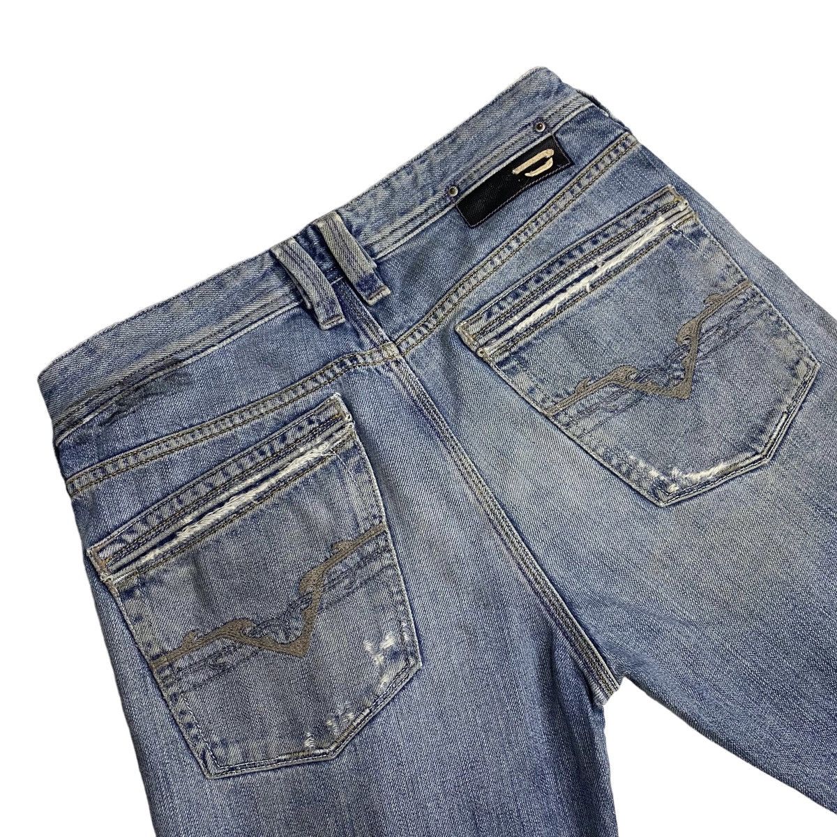 Diesel Diesel Industry washed distressed denim Size US 30 / EU 46 - 7 Thumbnail