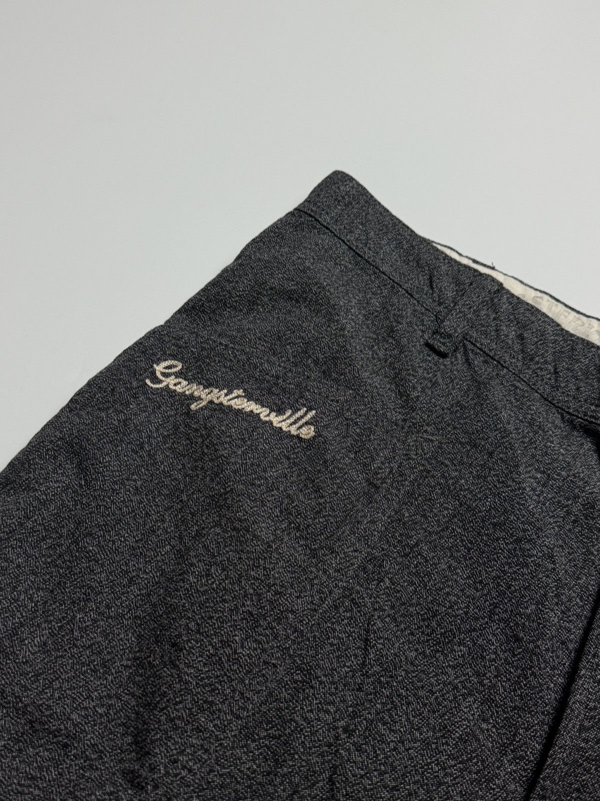 Japanese Brand Gangsterville Embroidery Trousers Size US 35 - 6 Thumbnail