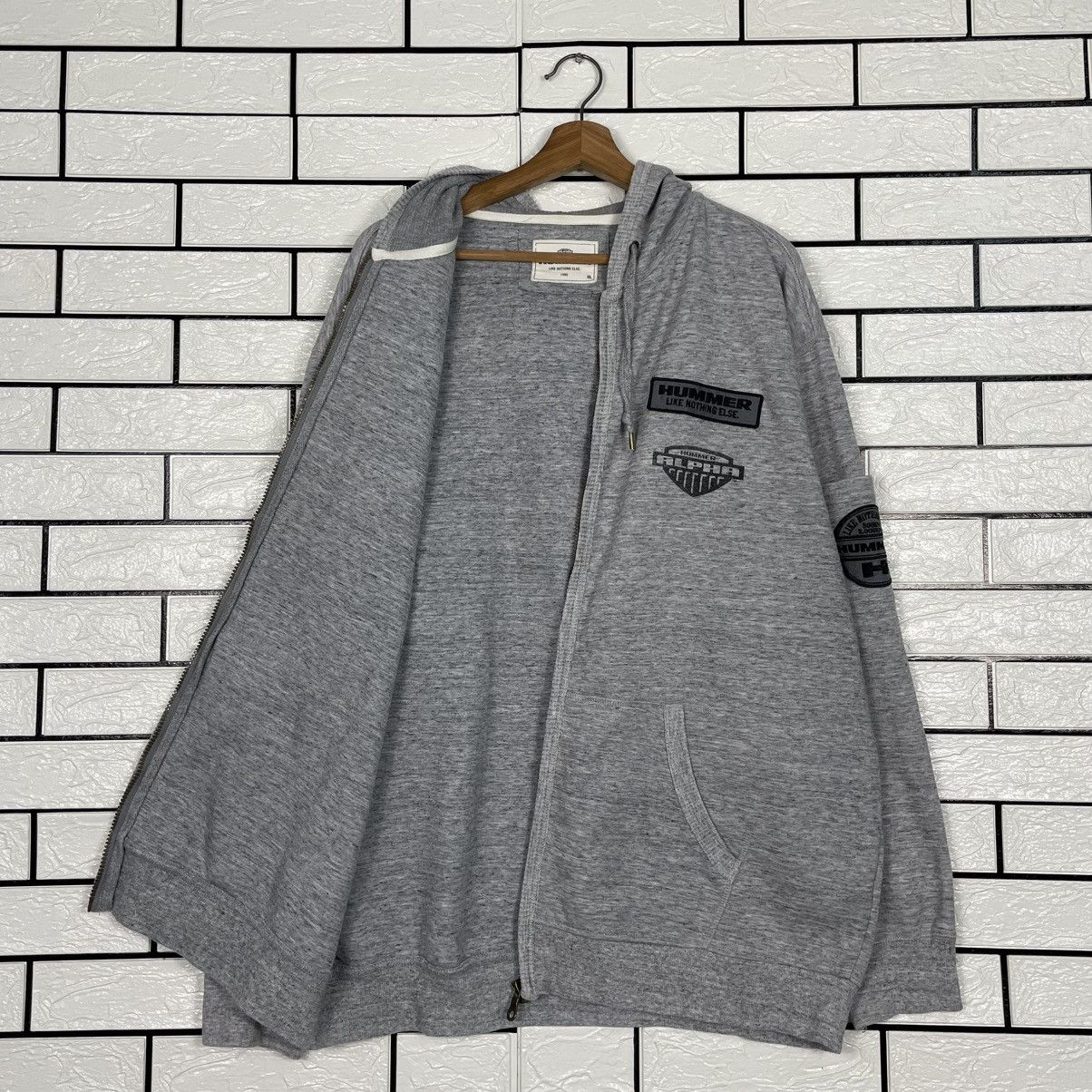 Japanese Brand Hummer Big Logo Pullover Hoodie Size US XL / EU 56 / 4 - 11 Thumbnail