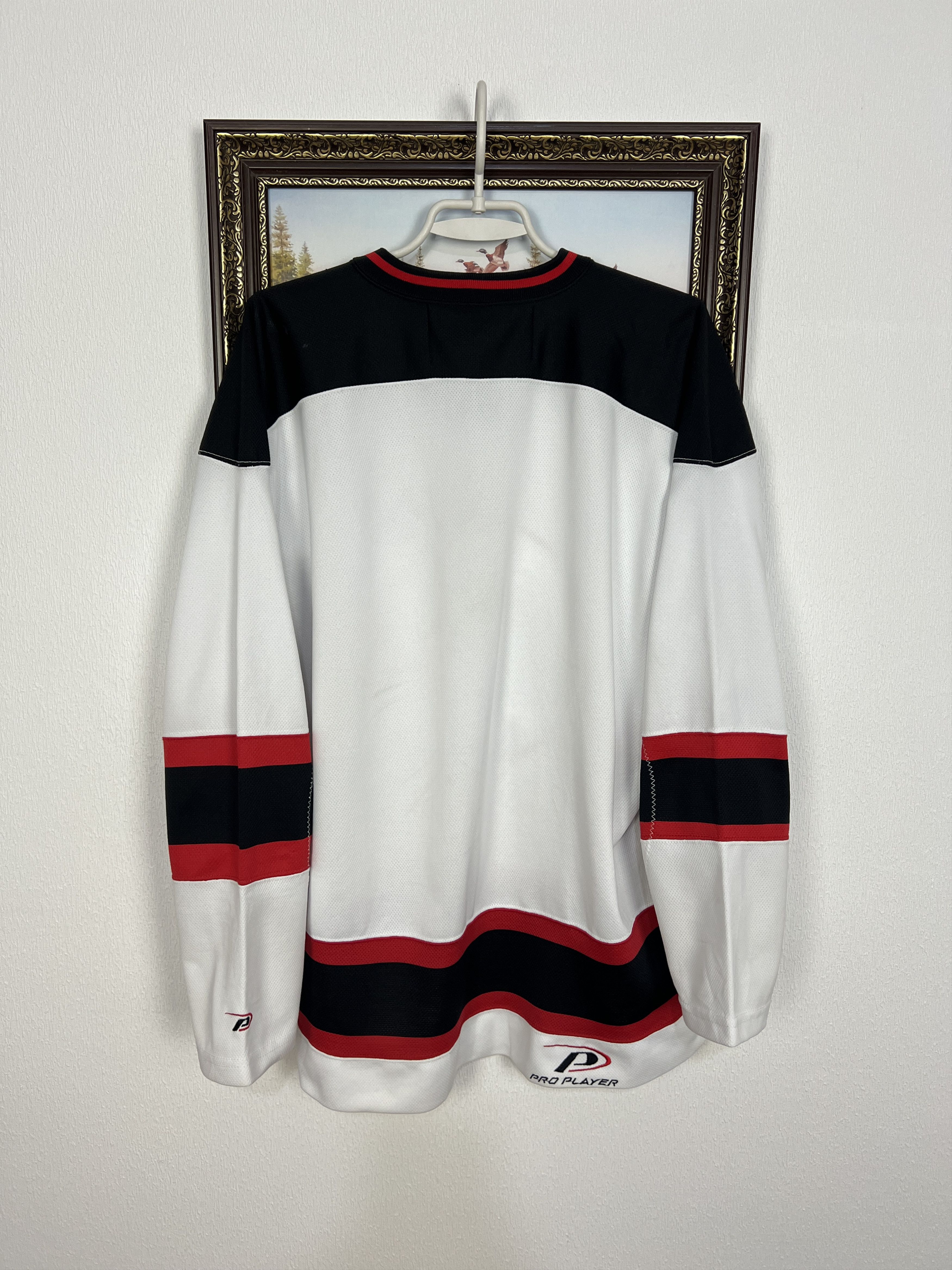 Pro Player Vintage 90's New Jersey Devils Ice Hockey Jersey Trikot Size US L / EU 52-54 / 3 - 9 Thumbnail